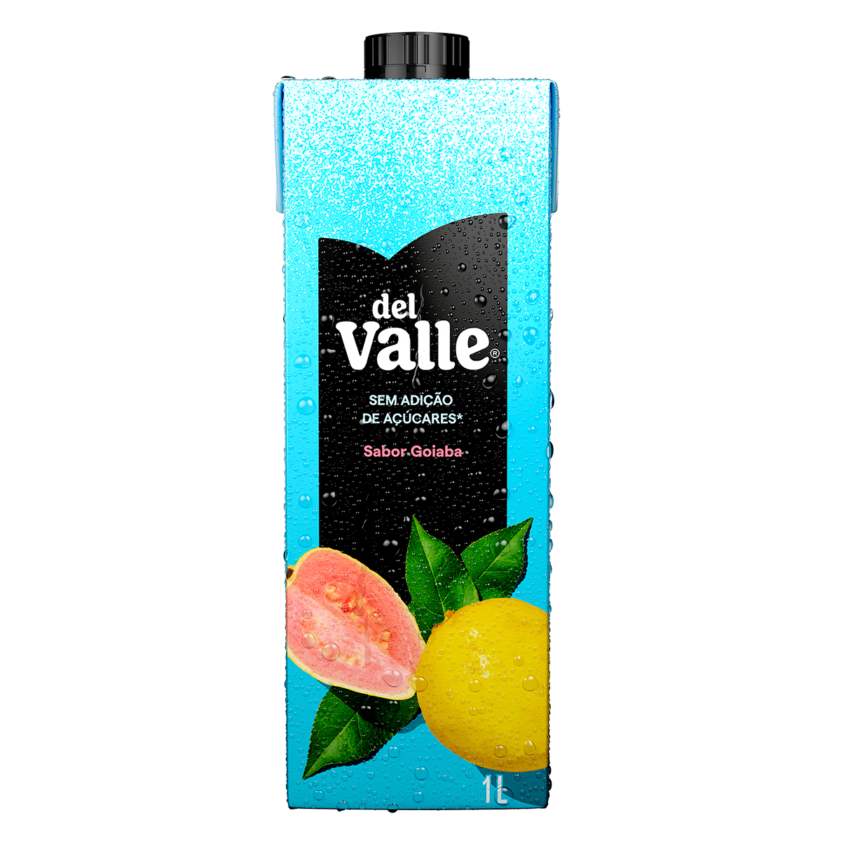 N&eacute;ctar de Goiaba Sem Adi&ccedil;&atilde;o de A&ccedil;&uacute;cares Del Valle 1l