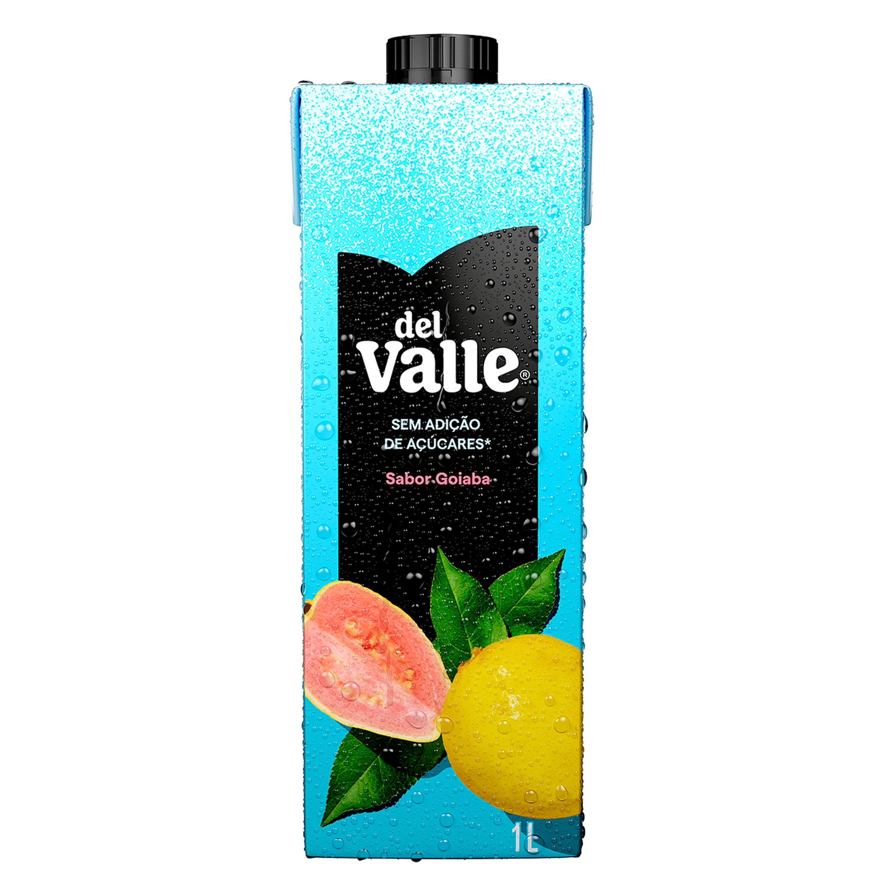N&eacute;ctar de Goiaba Sem Adi&ccedil;&atilde;o de A&ccedil;&uacute;cares Del Valle 1l
