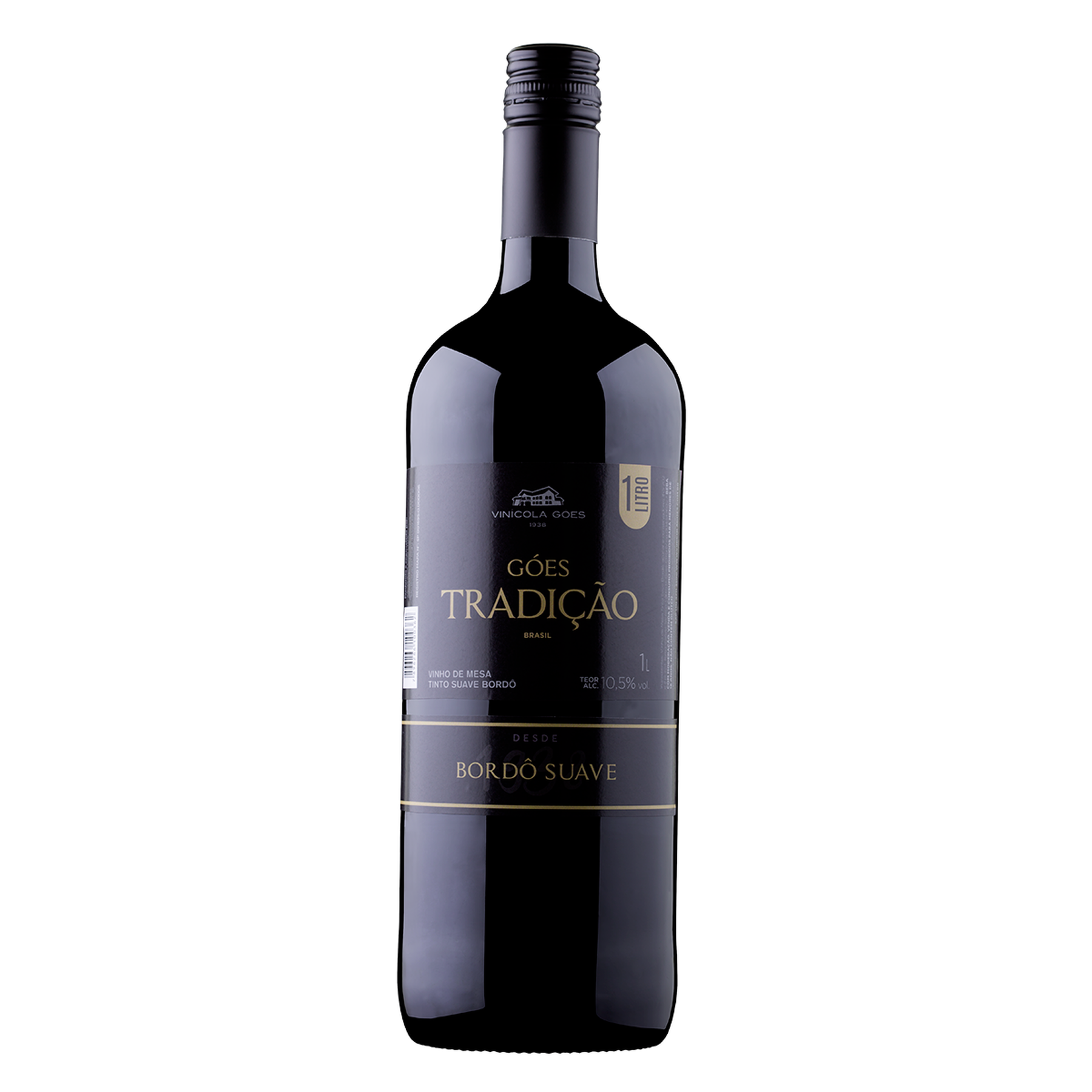 Vinho Tinto Bord&ocirc; Suave G&oacute;es Tradi&ccedil;&atilde;o Garrafa 1l&nbsp;