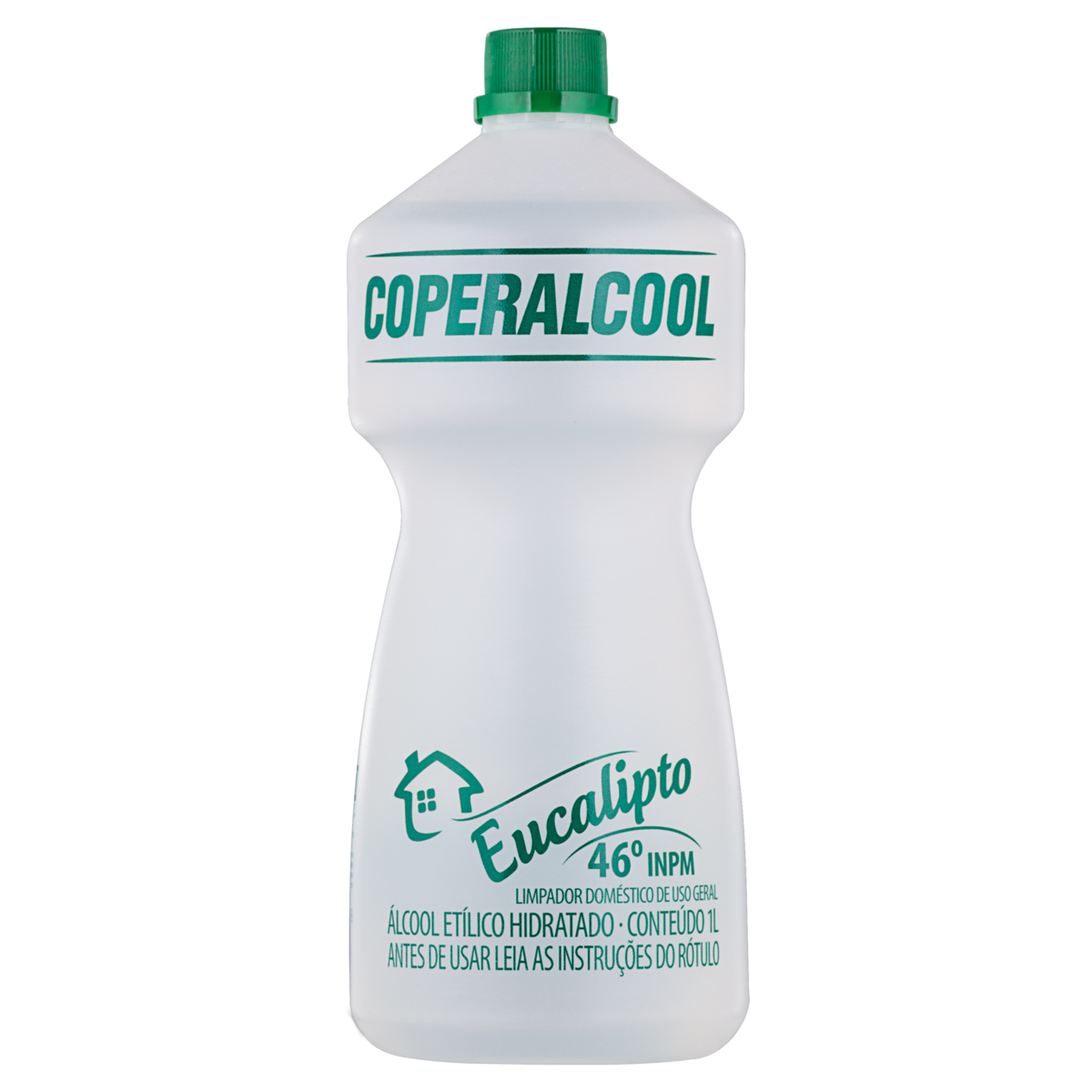 Álcool Líquido 46º INPM Eucalipto Coperalcool Frasco 1l