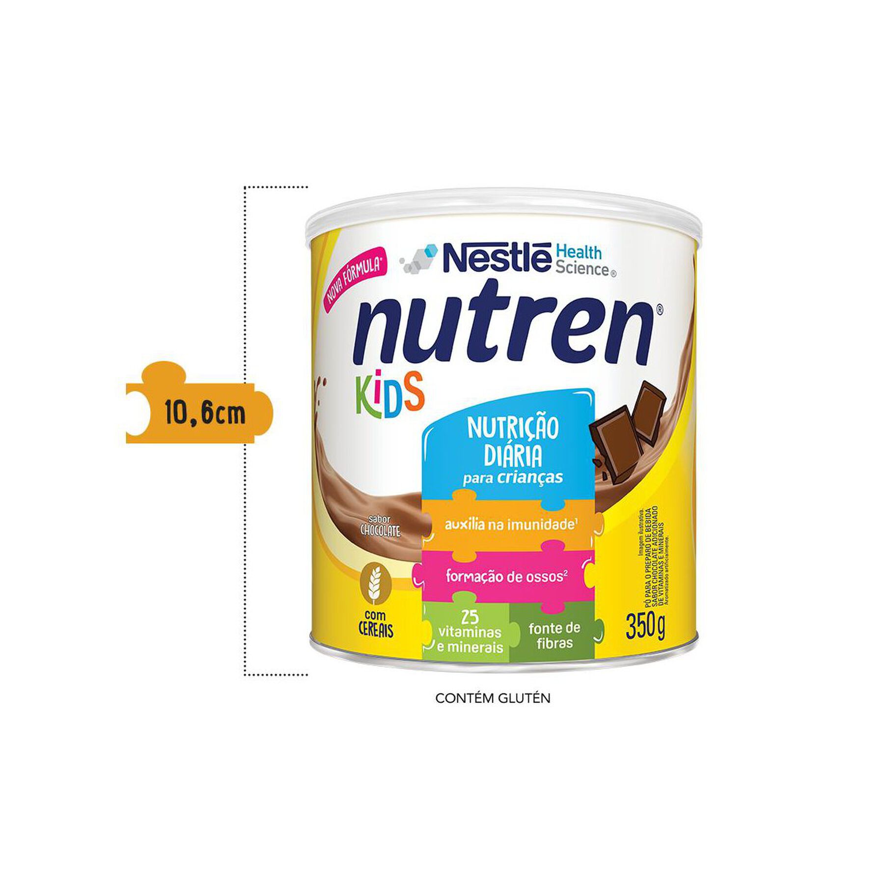 Complemento Alimentar Nutren Kids Chocolate 350g