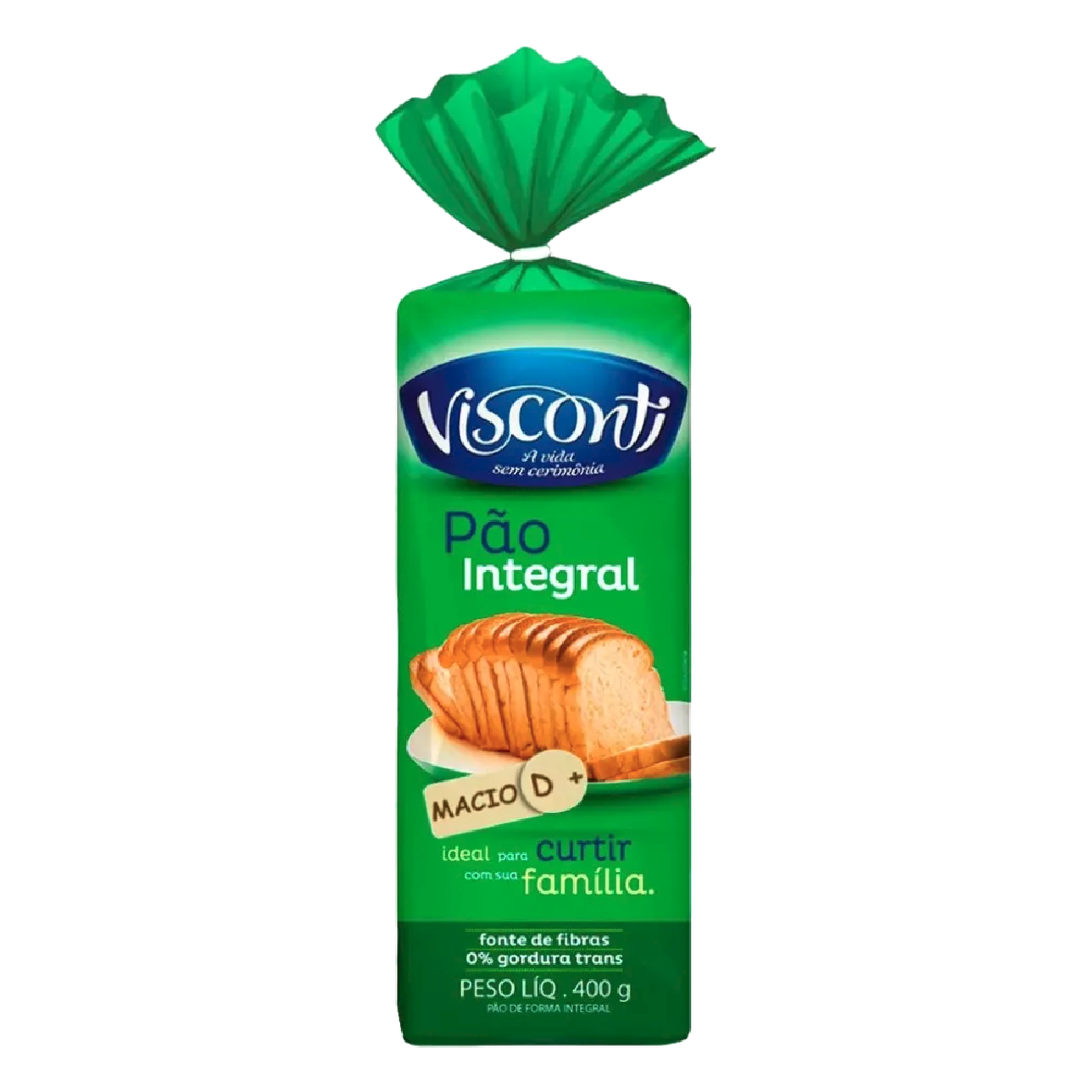 Pão Visconti Integral 400g