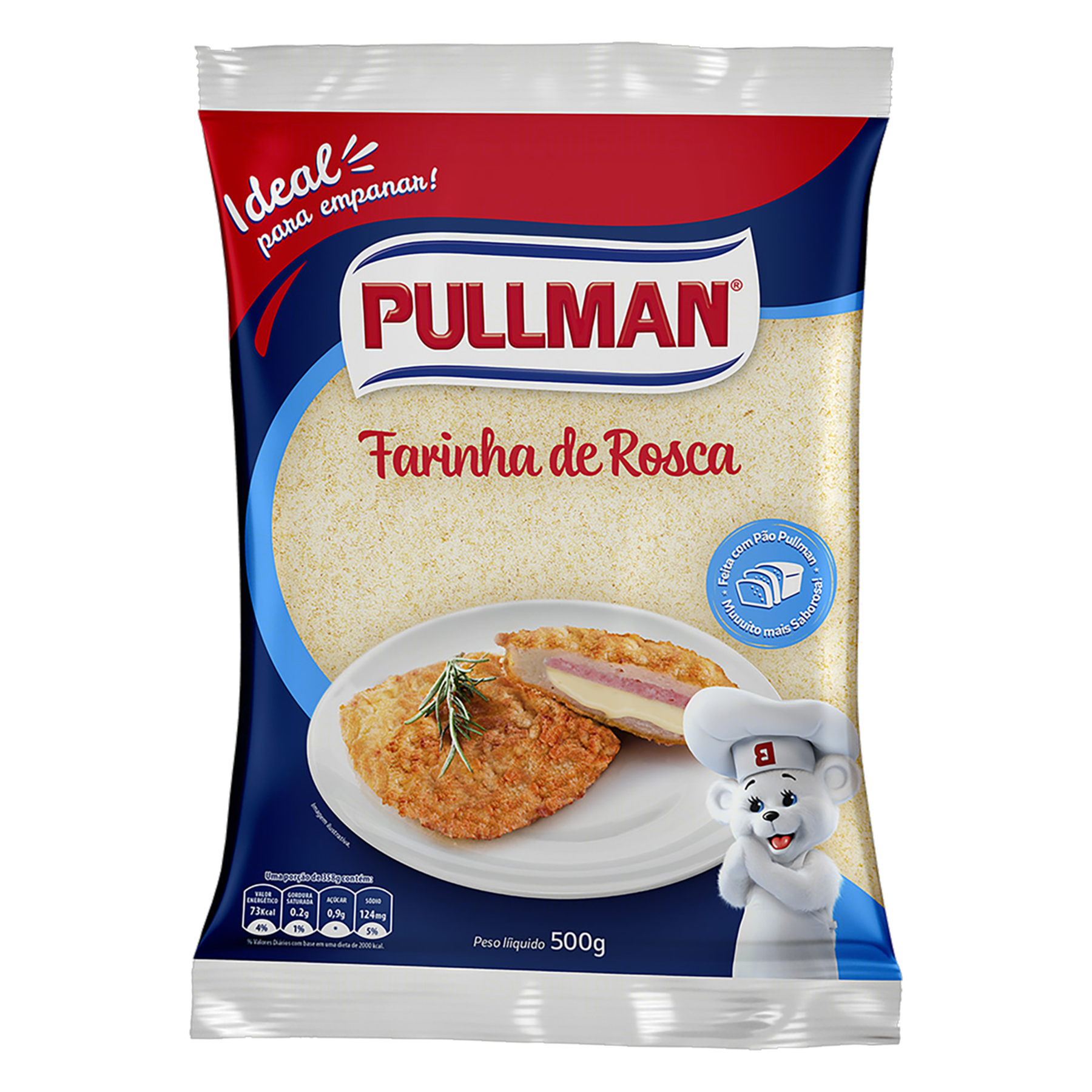 Farinha de Rosca Pullman Pacote 500g&nbsp;