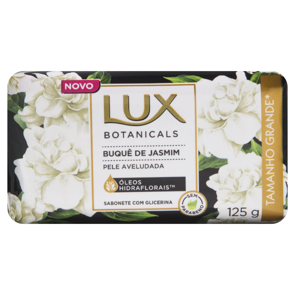 Sabonete em Barra Glicerinado Buqu&ecirc; de Jasmim Lux Botanicals Cartucho 125g