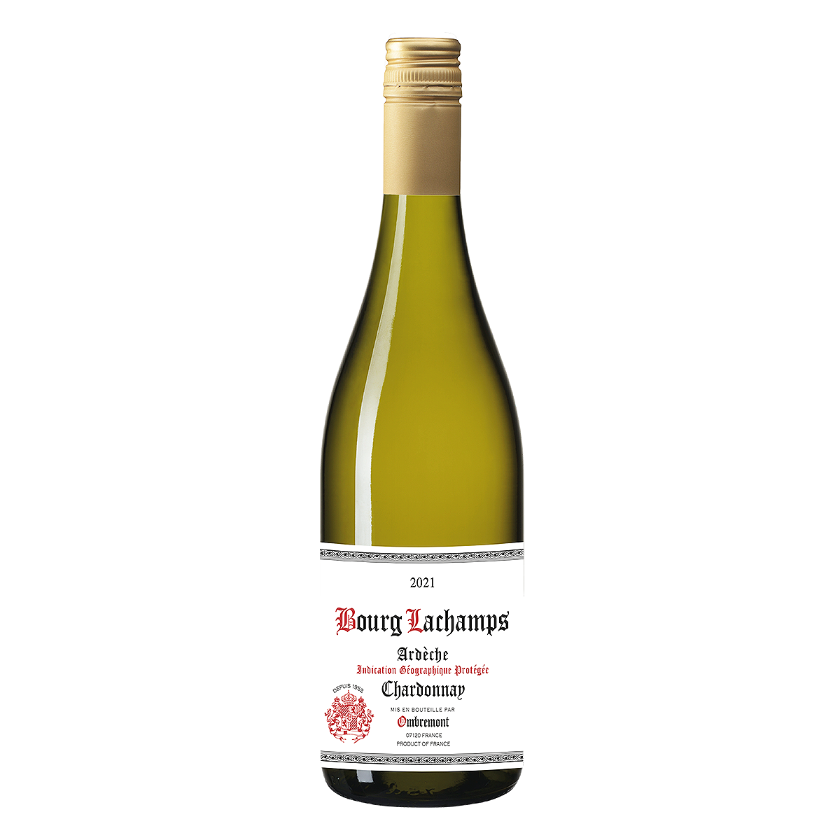 Vinho Branco Chardonnay Bourg Lachamps Garrafa 750ml