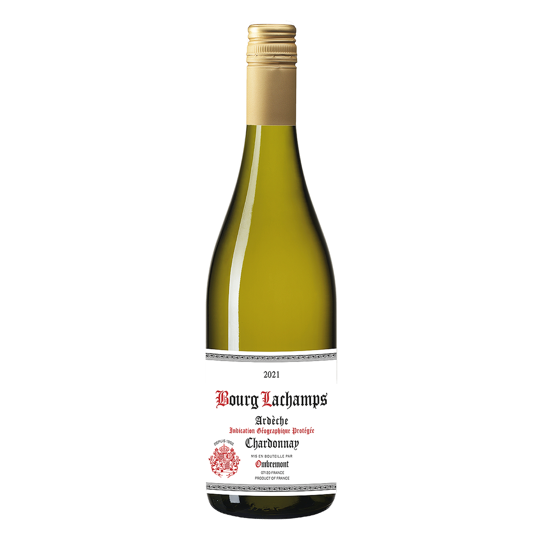 Vinho Branco Chardonnay Bourg Lachamps Garrafa 750ml