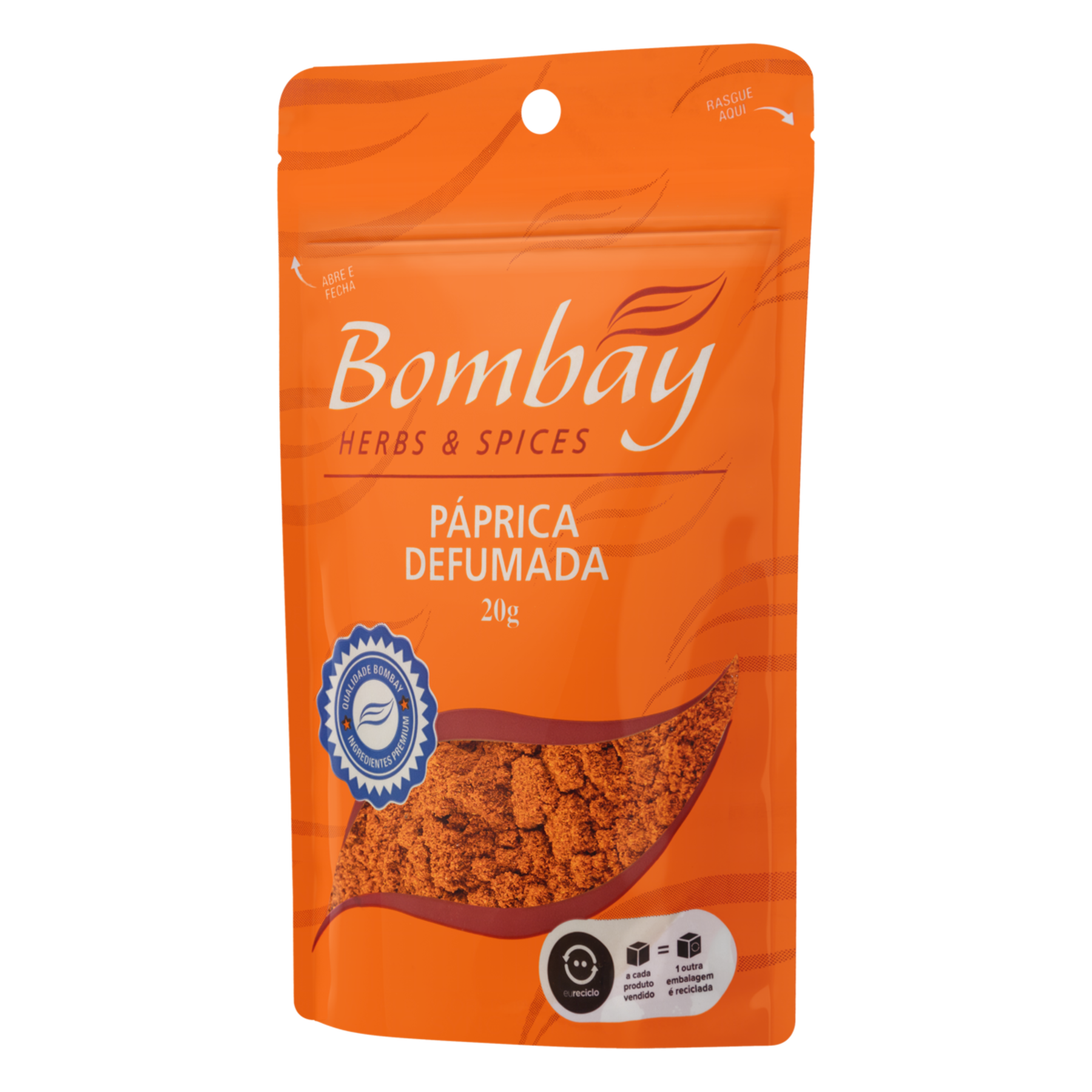 P&aacute;prica Defumada Bombay Pouch 20g
