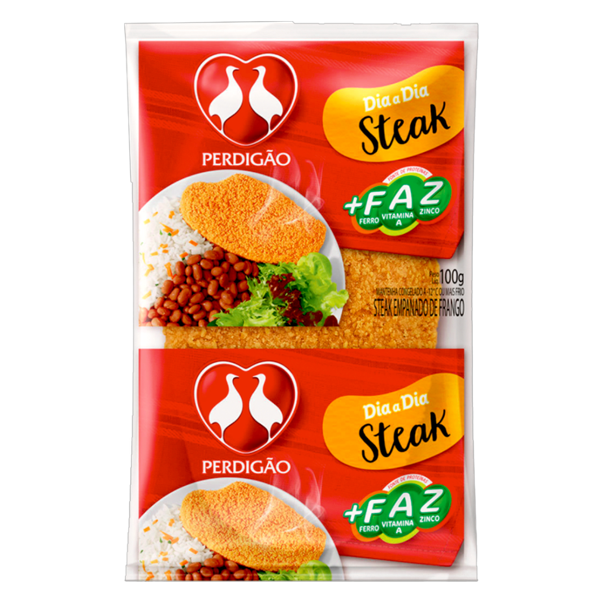 Empanado de Frango Steak Perdig&atilde;o 100g