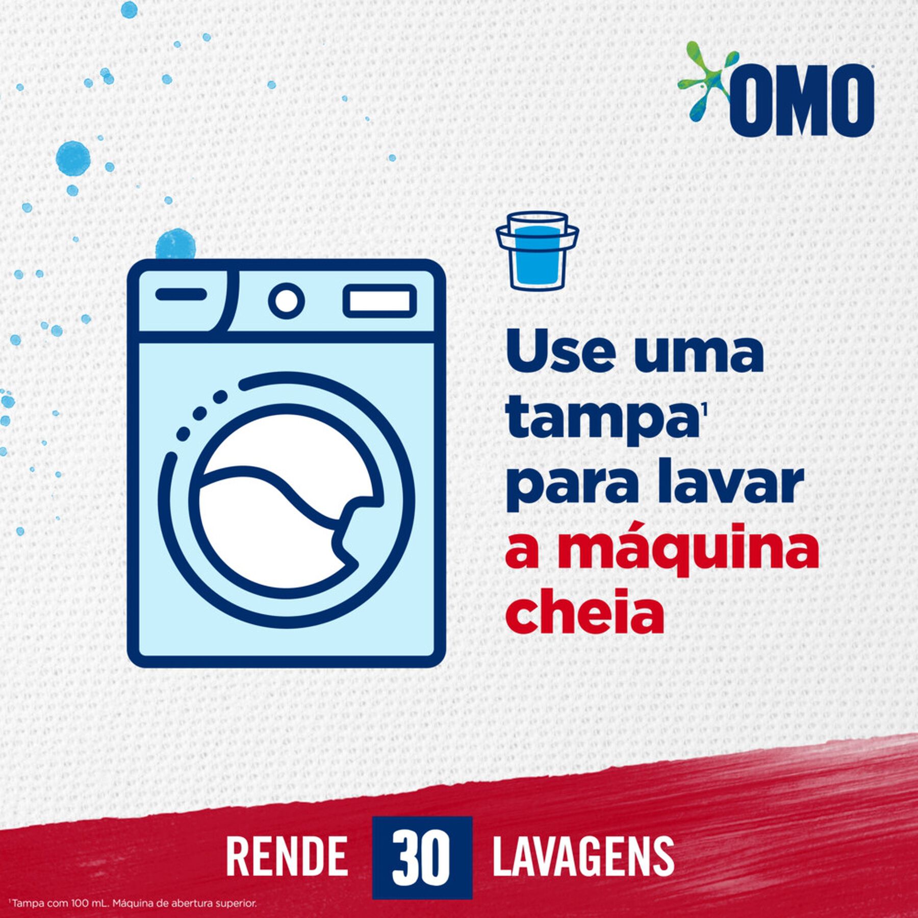 Sab&atilde;o L&iacute;quido Lava Roupas Concentrado Omo Lavagem Perfeita Para Diluir Frasco 500ml&nbsp;&nbsp;