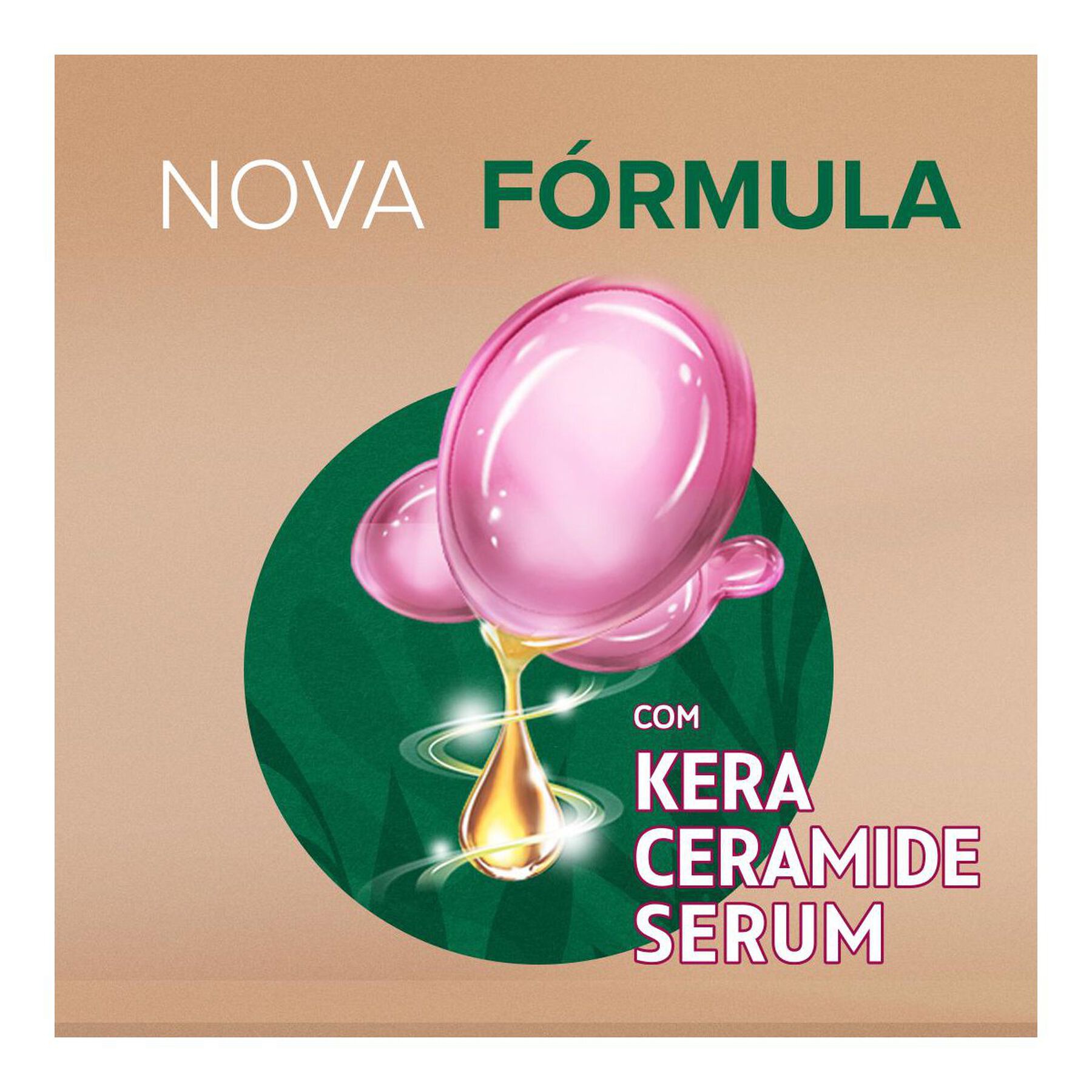 Shampoo Ceramidas Force Palmolive Naturals Frasco 650ml - Embalagem Tamanho Família