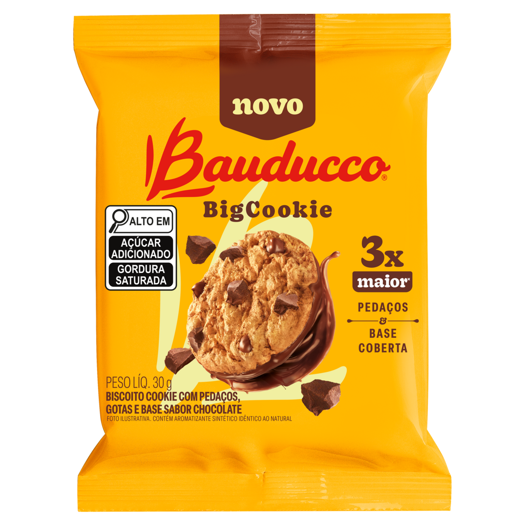 Biscoito BigCookie Bauducco Pacote 30g