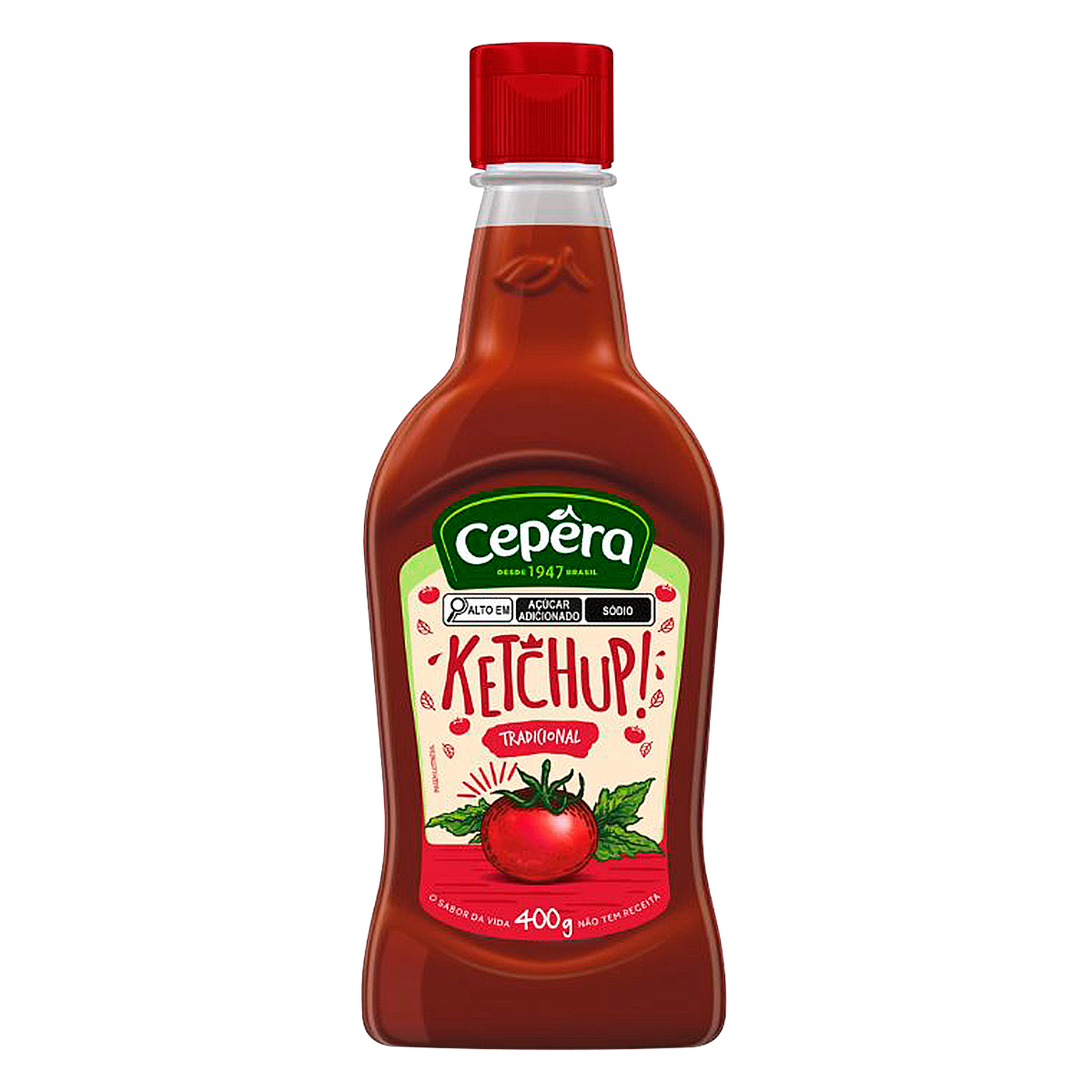 Ketchup Tradicional Cepêra Squeeze 400g