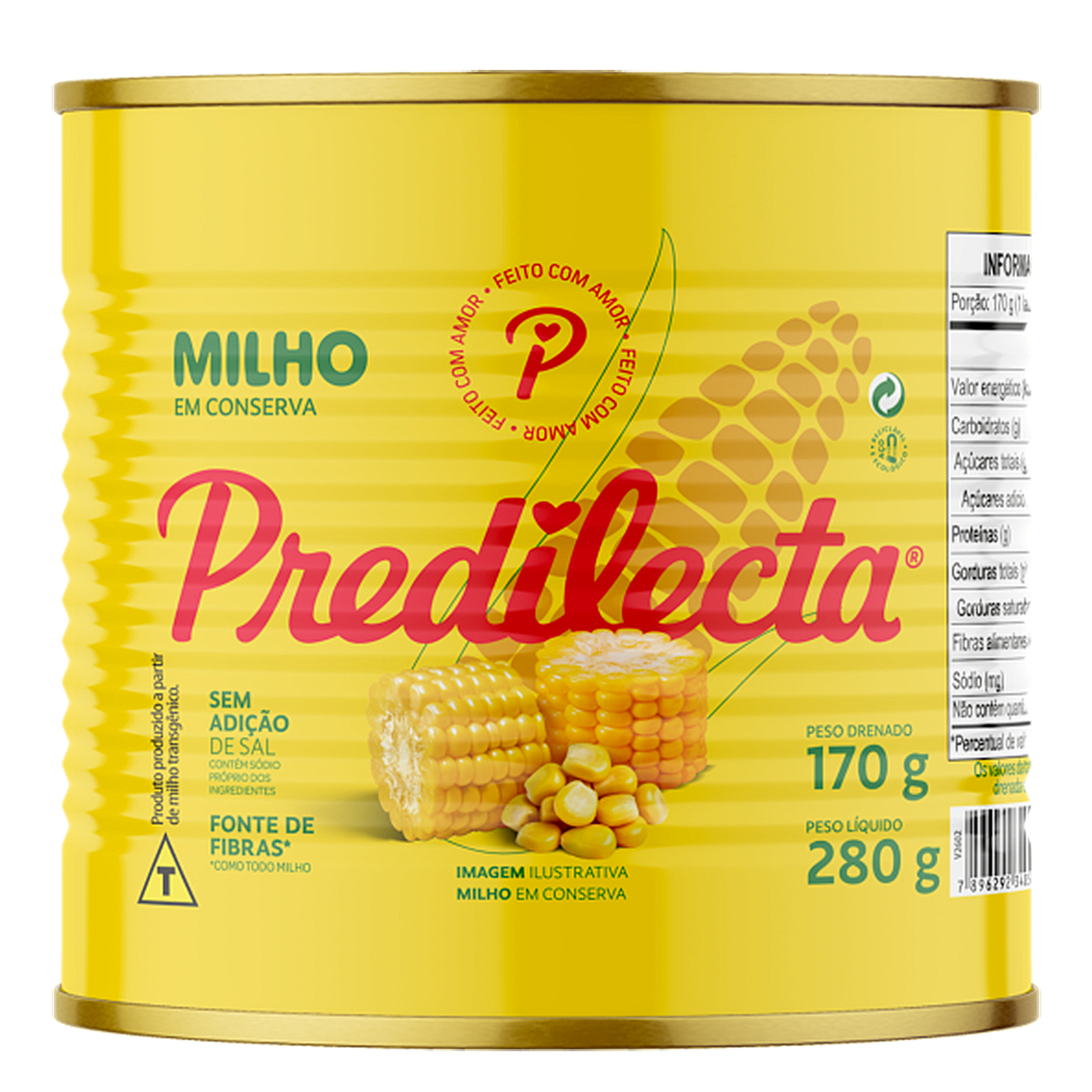 Milho Verde Predilecta Lata 170g