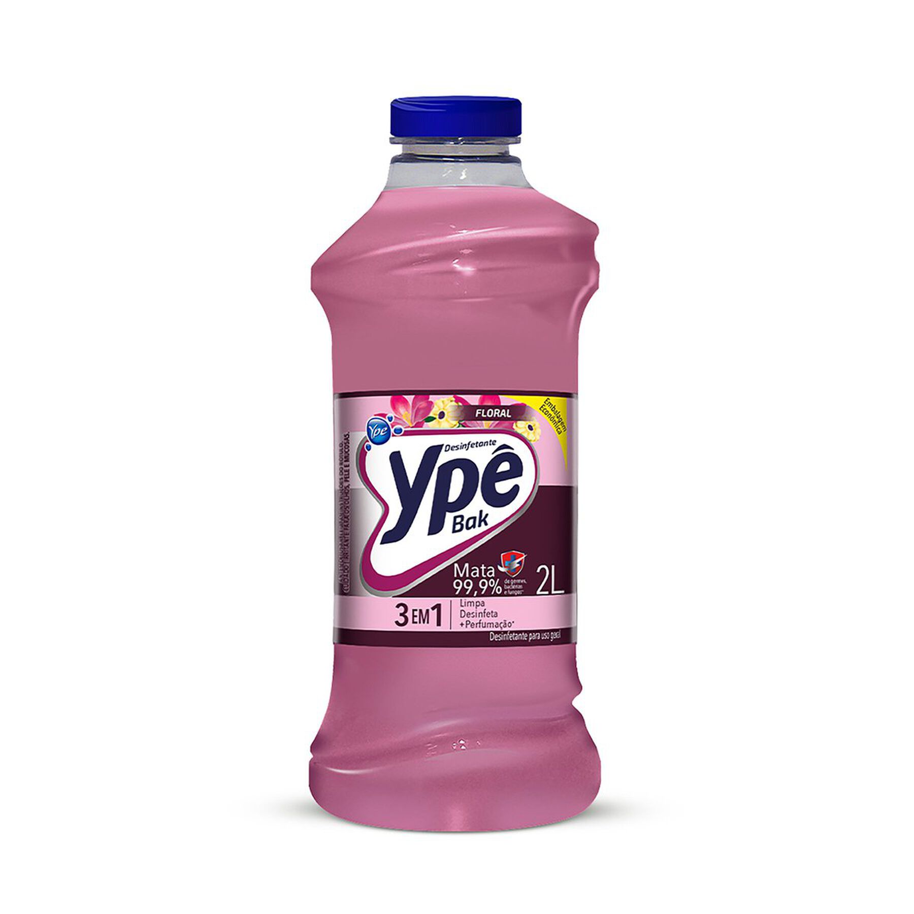 Desinfetante Uso Geral Floral Ypê Bak Frasco 2l