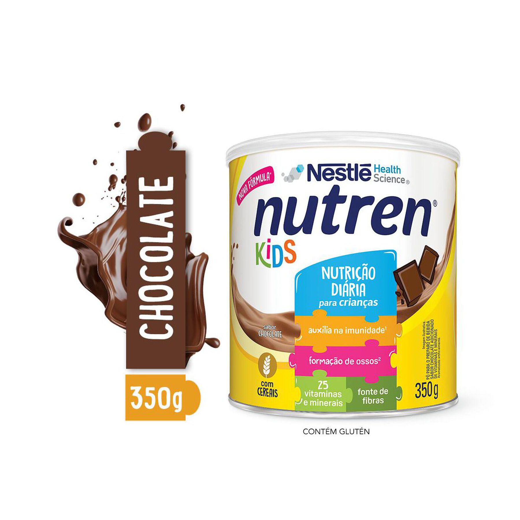 Complemento Alimentar Nutren Kids Chocolate 350g