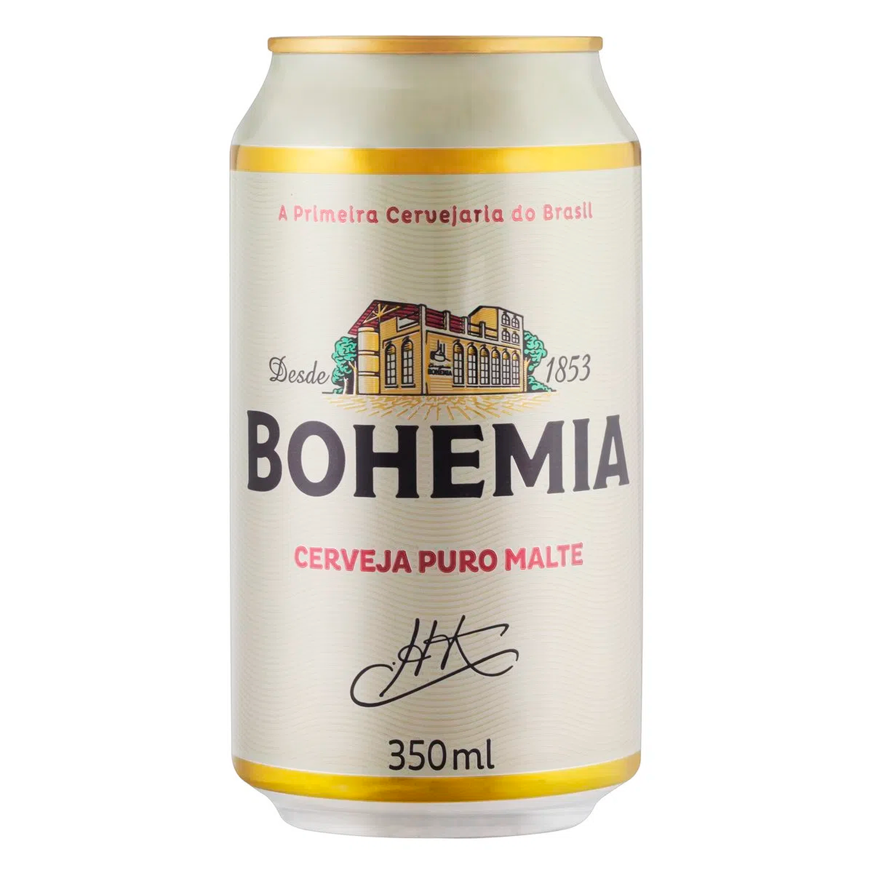 Cerveja Puro Malte Bohemia Lata 350ml