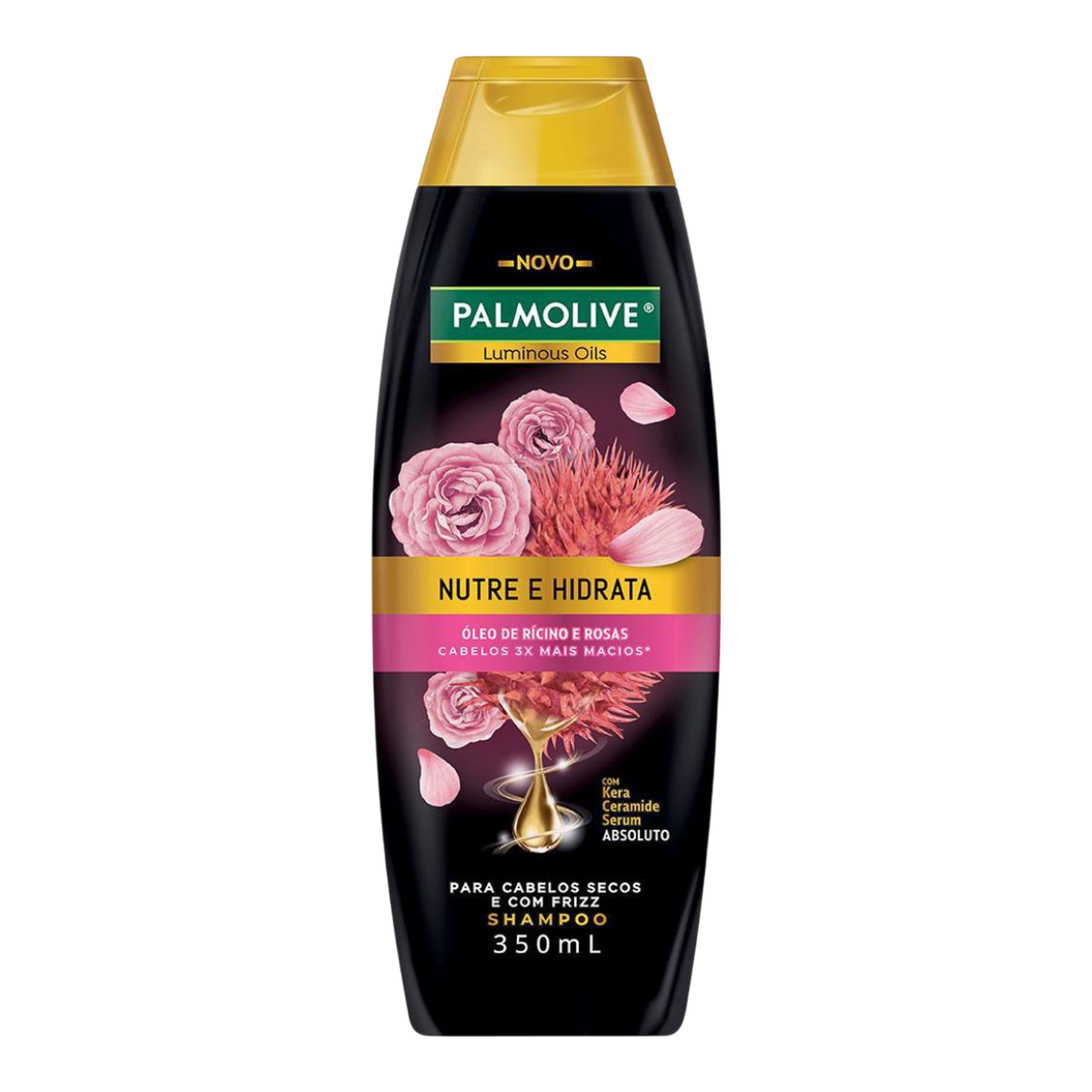 Shampoo Palmolive Luminous Oils Nutre e Hidrata Frasco 350ml