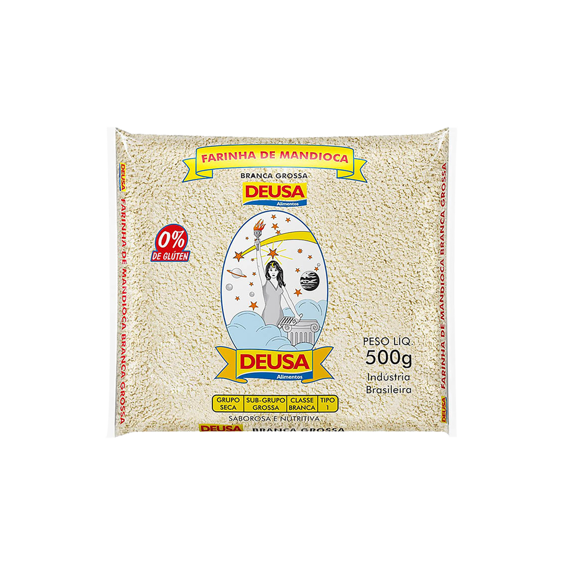 Farinha Mandioca Branca Grossa Deusa 500g