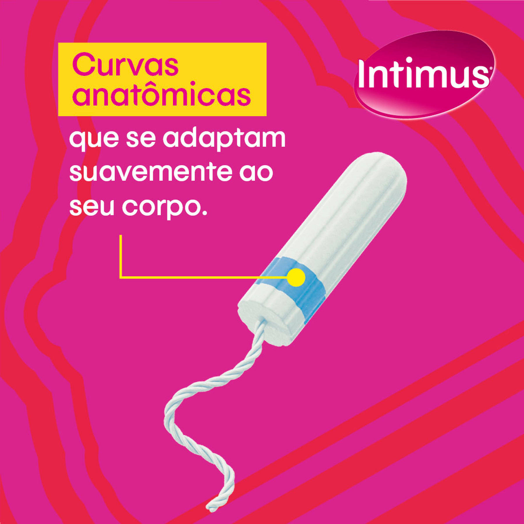 Absorvente Interno Mini Intimus Caixa 8 Unidades