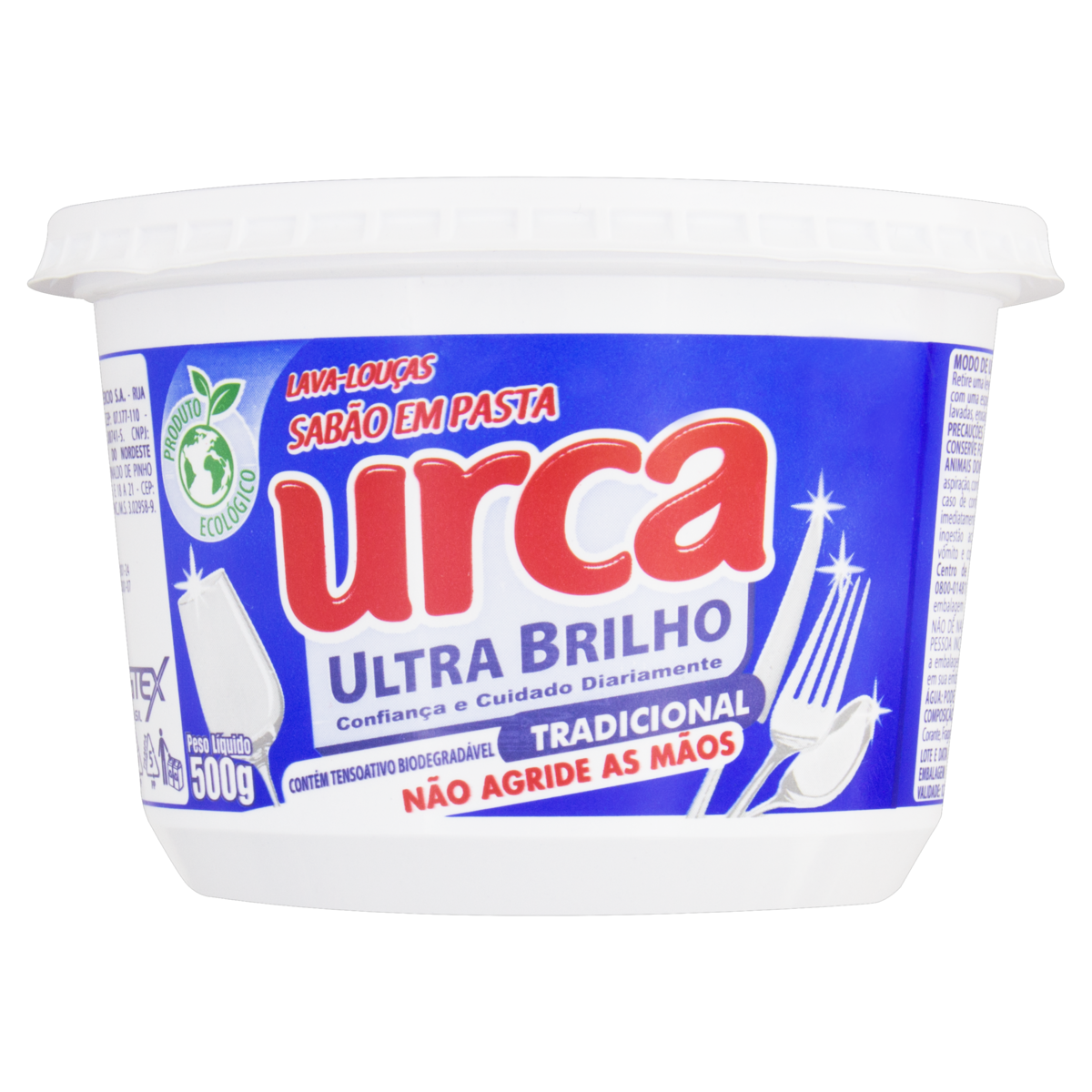 Sab&atilde;o em Pasta Tradicional Urca Pote 500g