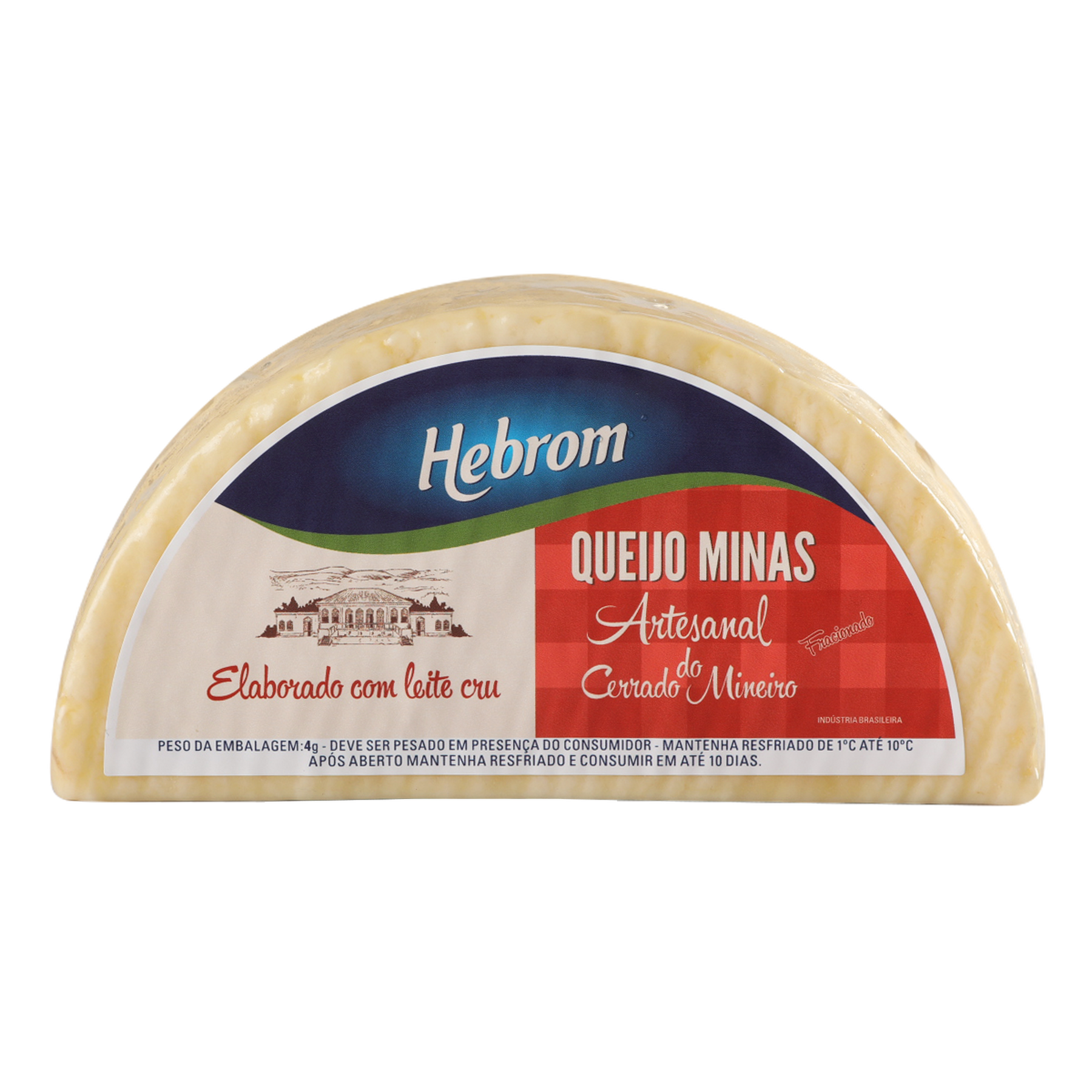 Queijo Minas Artesanal Hebrom aprox. 620g