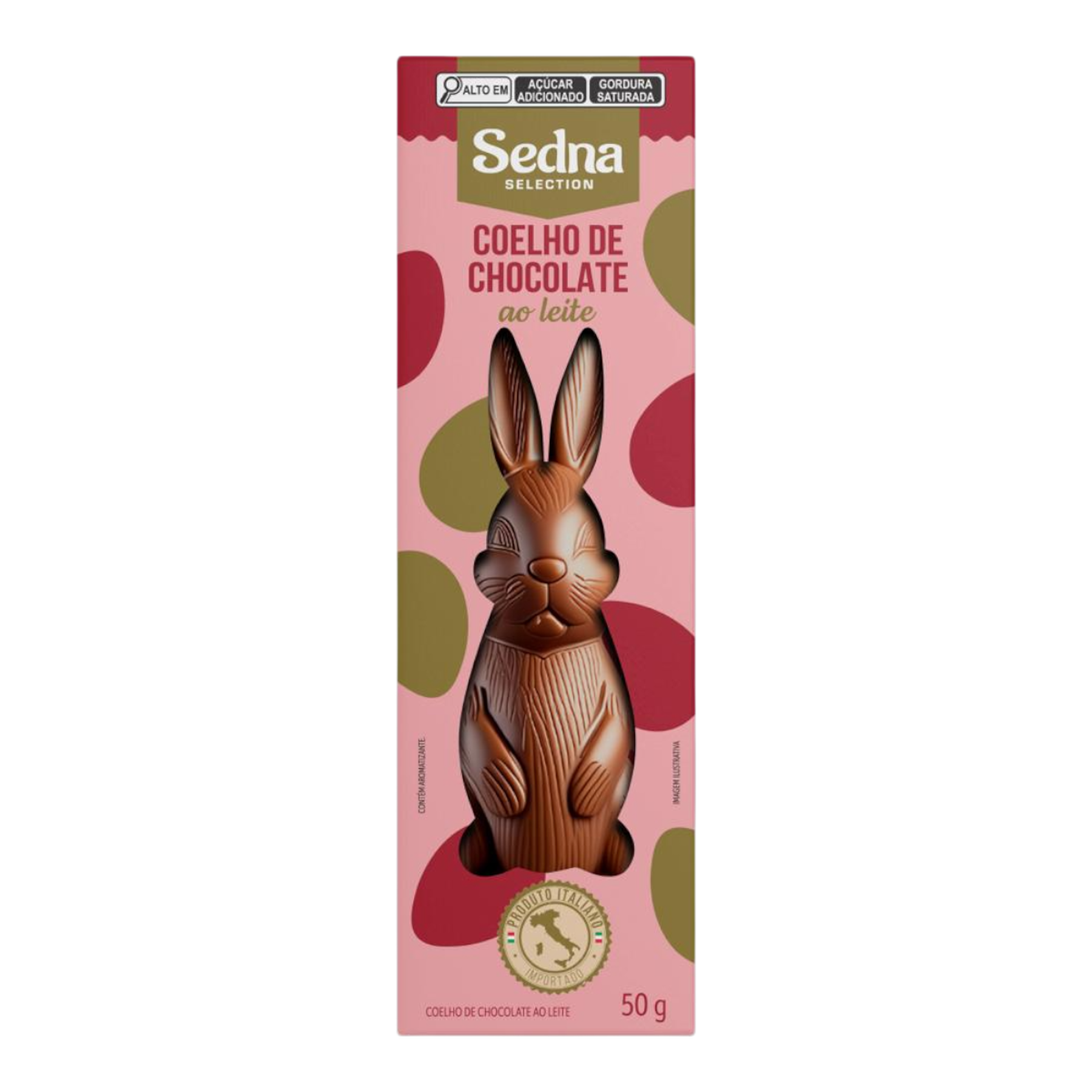 Coelho Chocolate ao Leite Sedna 50g