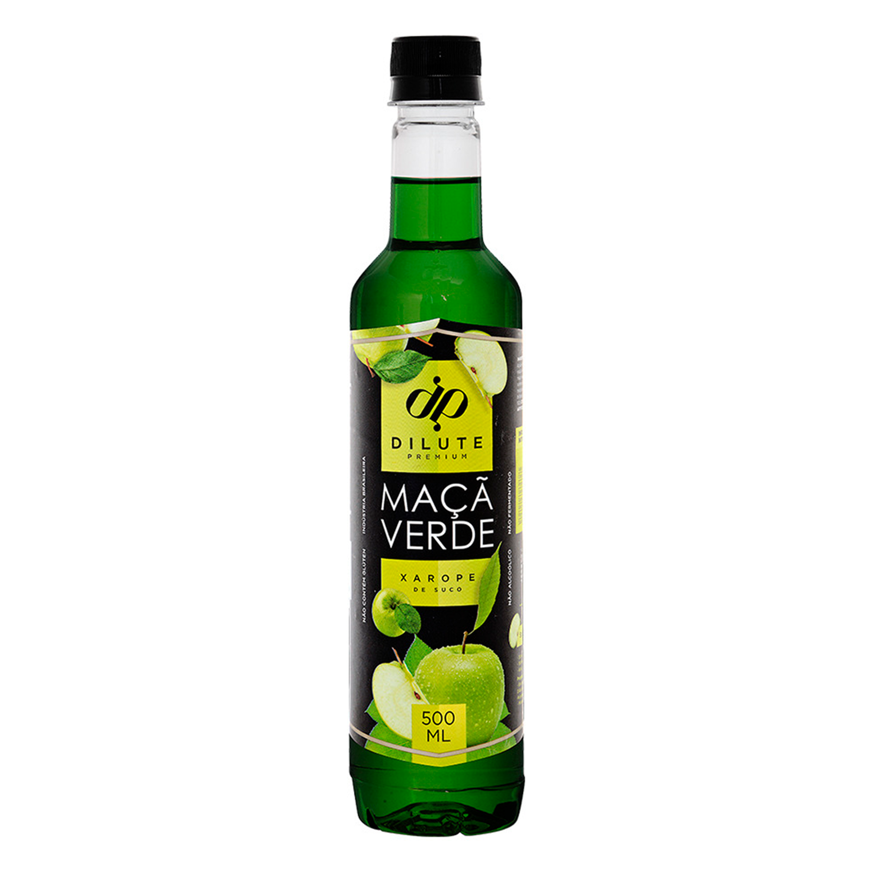 Xarope de Suco Ma&ccedil;&atilde; Verde Dilute Vidro 500ml