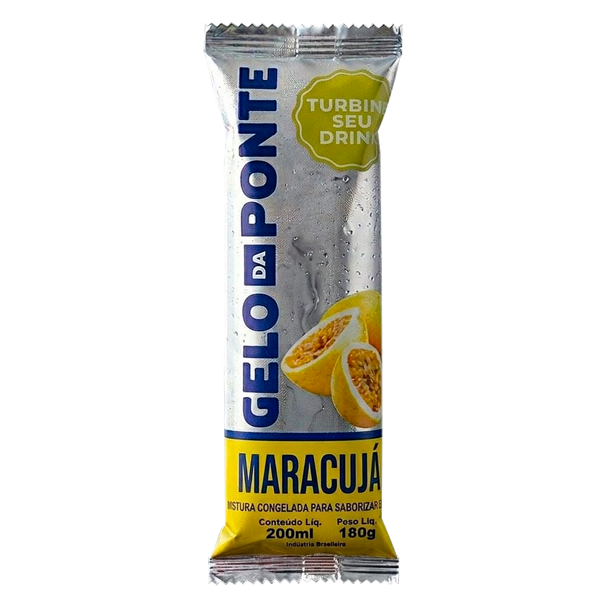Mistura Congelada Maracuj&aacute; Gelo da Ponte Pacote 200ml