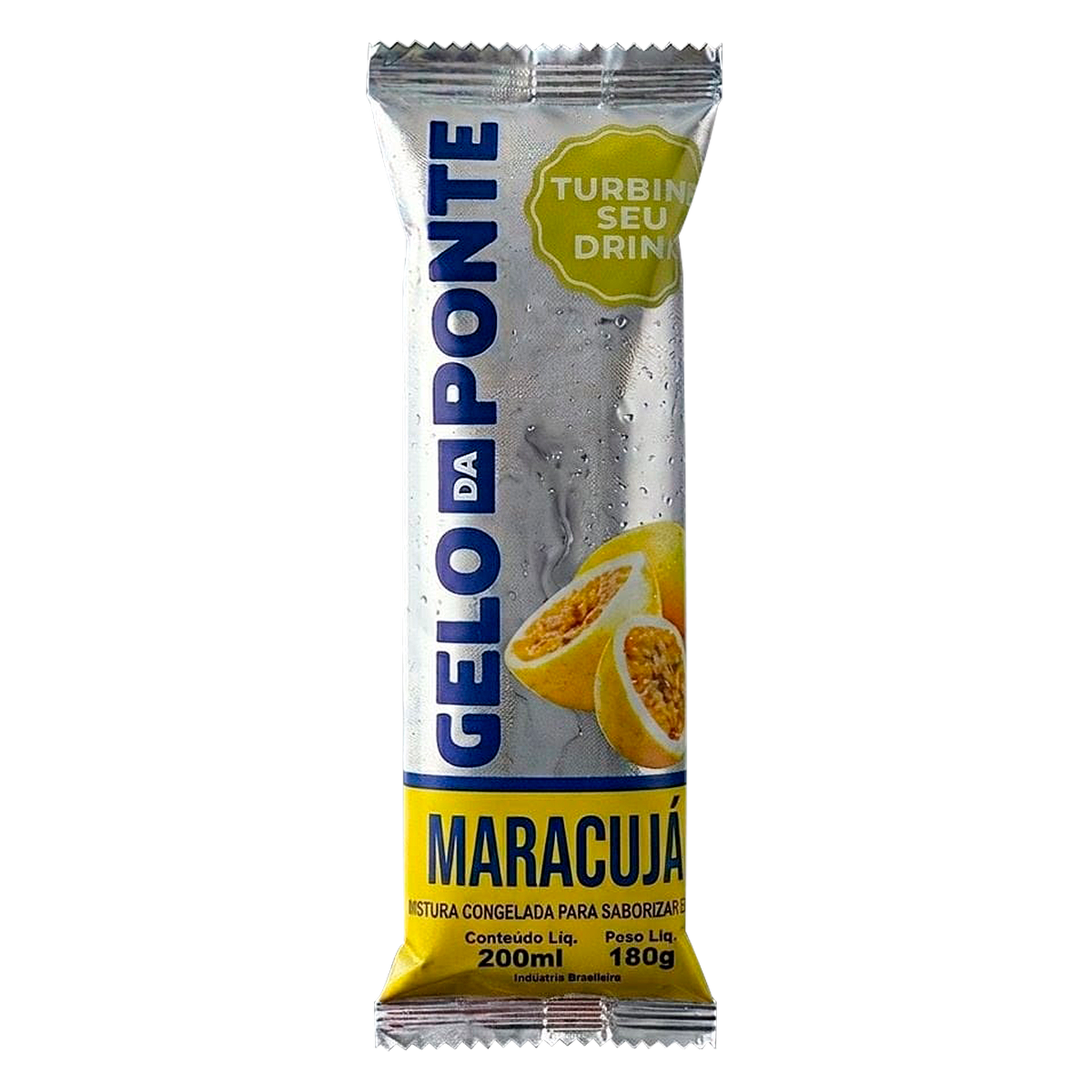 Mistura Congelada Maracuj&aacute; Gelo da Ponte Pacote 200ml