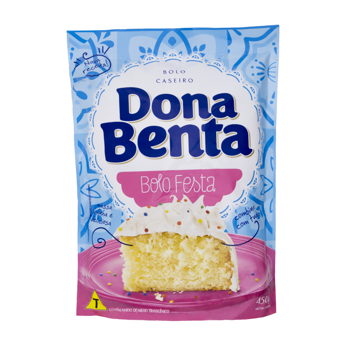 Mistura para Bolo Festa Dona Benta Sach&ecirc; 450g