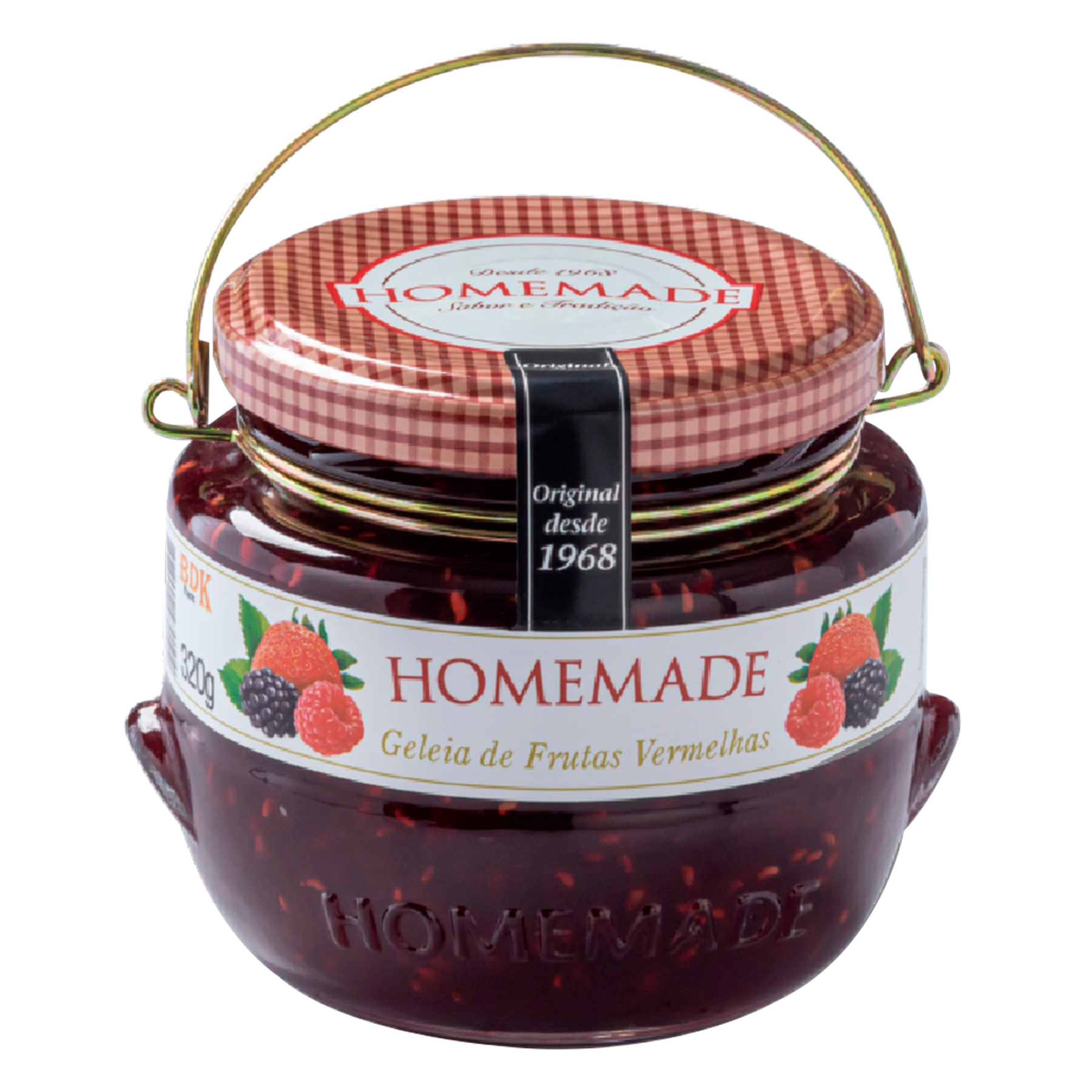 Geleia de Frutas Vermelhas Homemade Vidro 320g