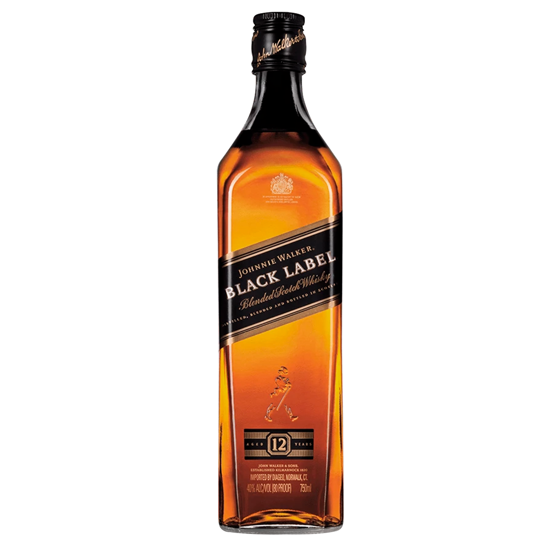 Whisky Black Label Johnnie Walker Garrafa 750ml