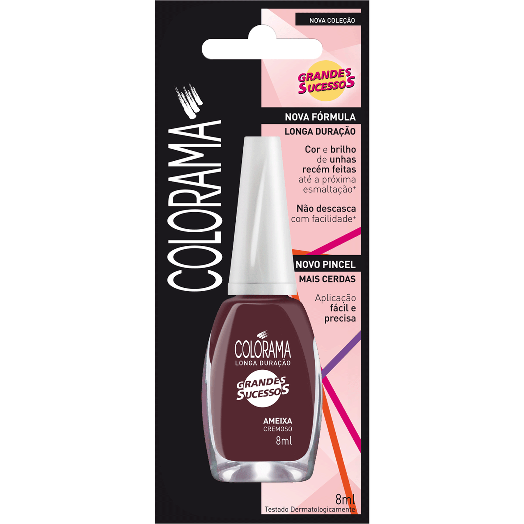 Esmalte Cremoso Ameixa&nbsp;Colorama 8ml