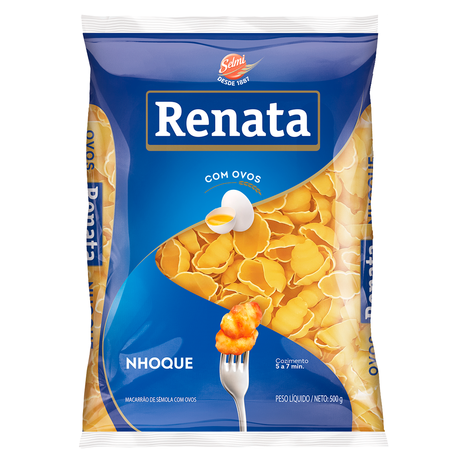 Macarr&atilde;o de S&ecirc;mola com Ovos Nhoque Renata Pacote 500g&nbsp;