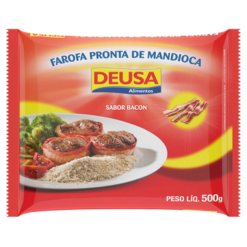 Farofa Mandioca Bacon Deusa 500g