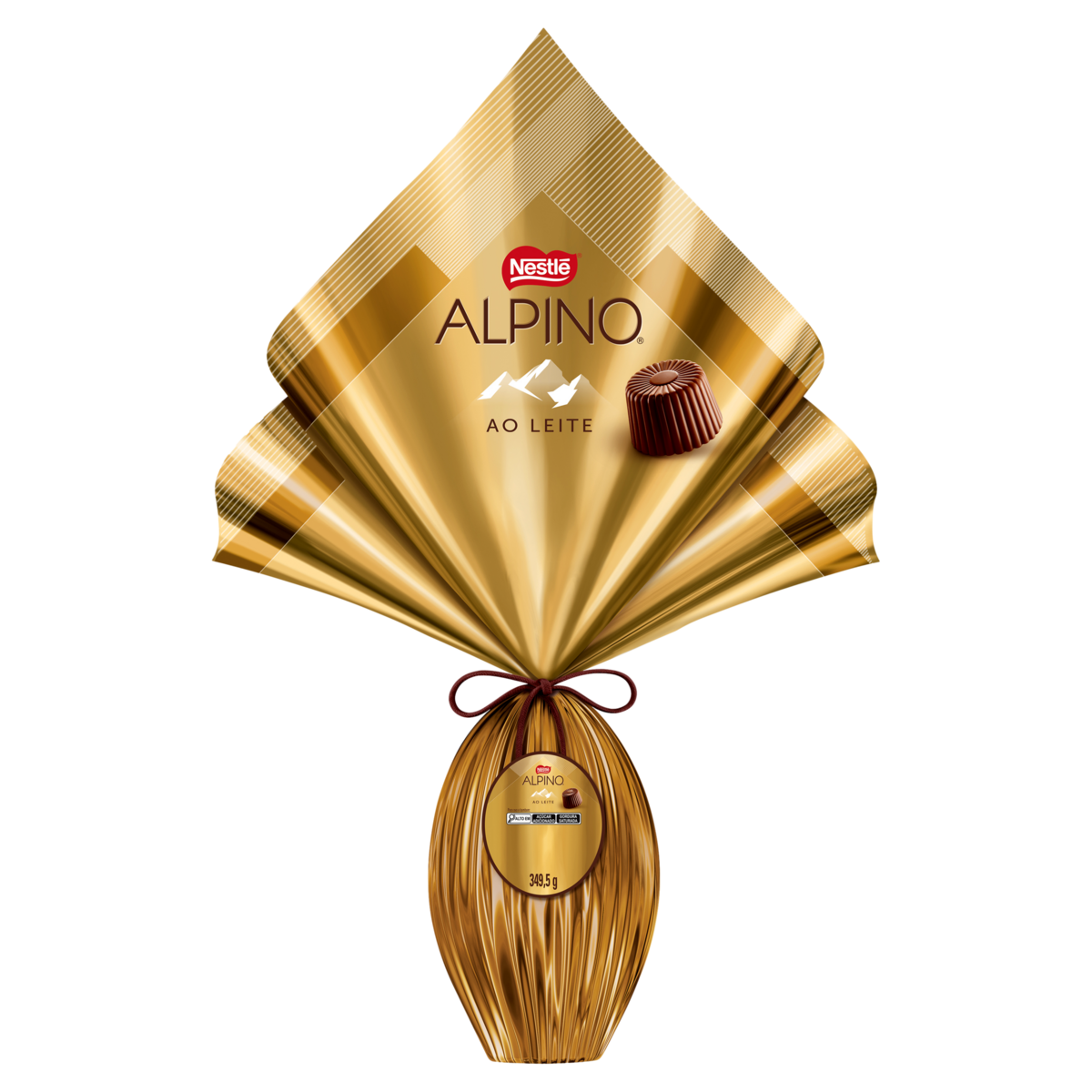 Ovo de P&aacute;scoa ao Leite Alpino Nestl&eacute; 349,5g
