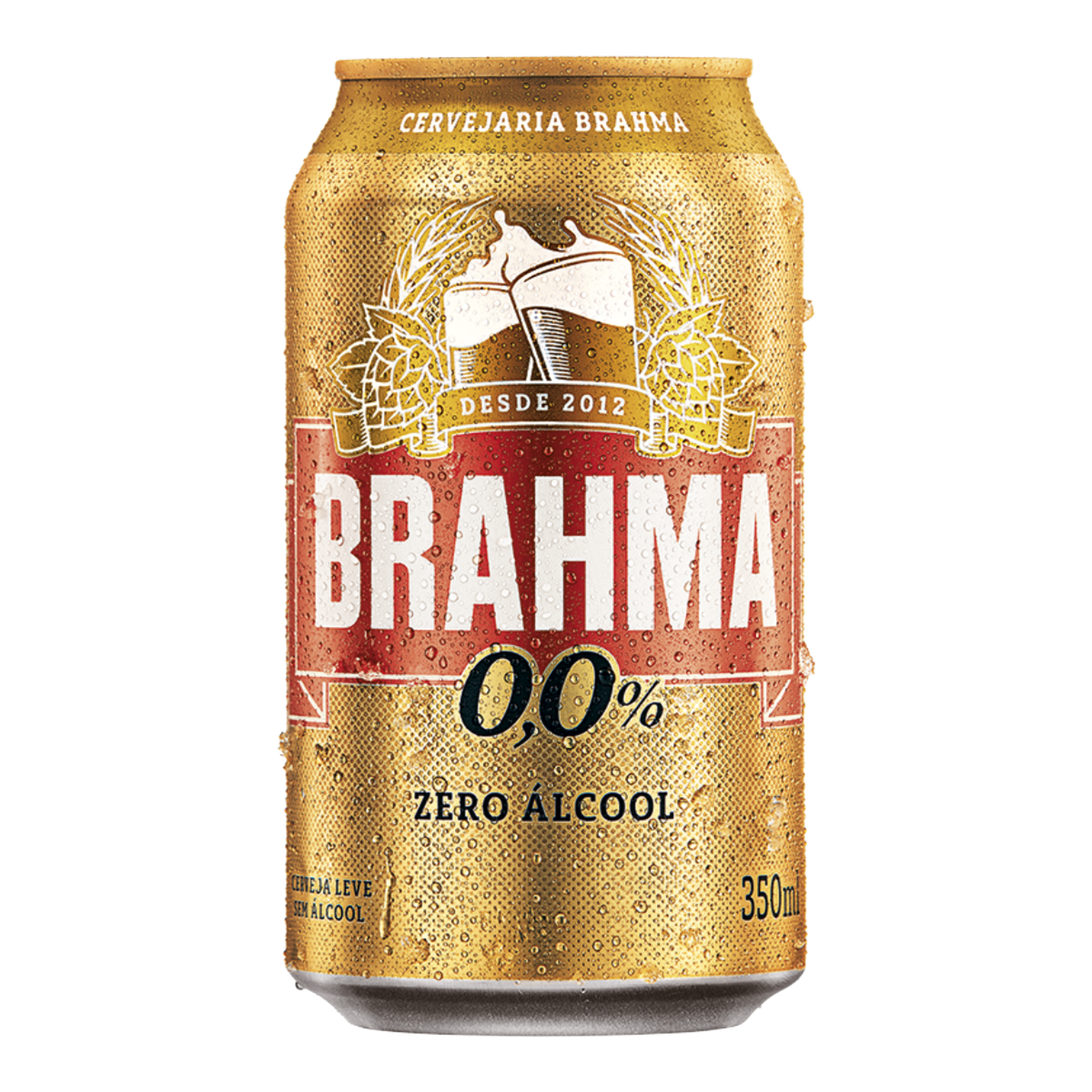Cerveja Zero &Aacute;lcool Brahma Lata 350ml