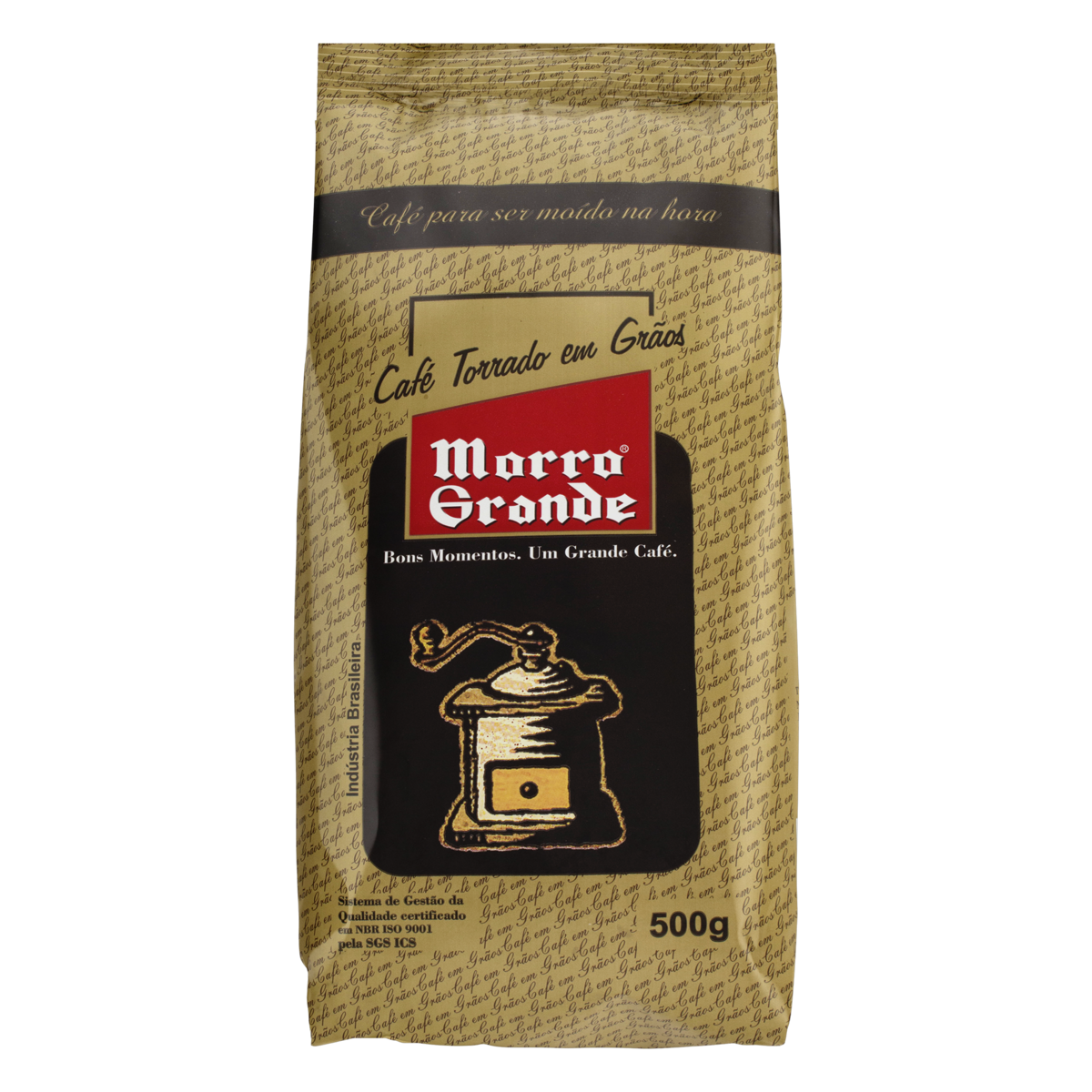 Caf&eacute; Torrado em Gr&atilde;os Morro Grande Pacote 500g