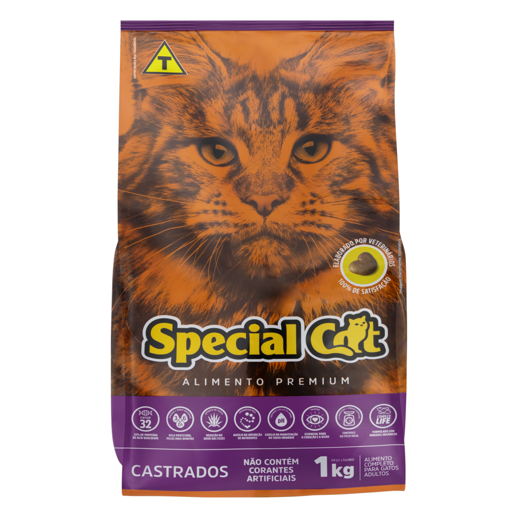 Alimento para Gatos Castrados Adultos Special Cat Premium Pacote 1kg
