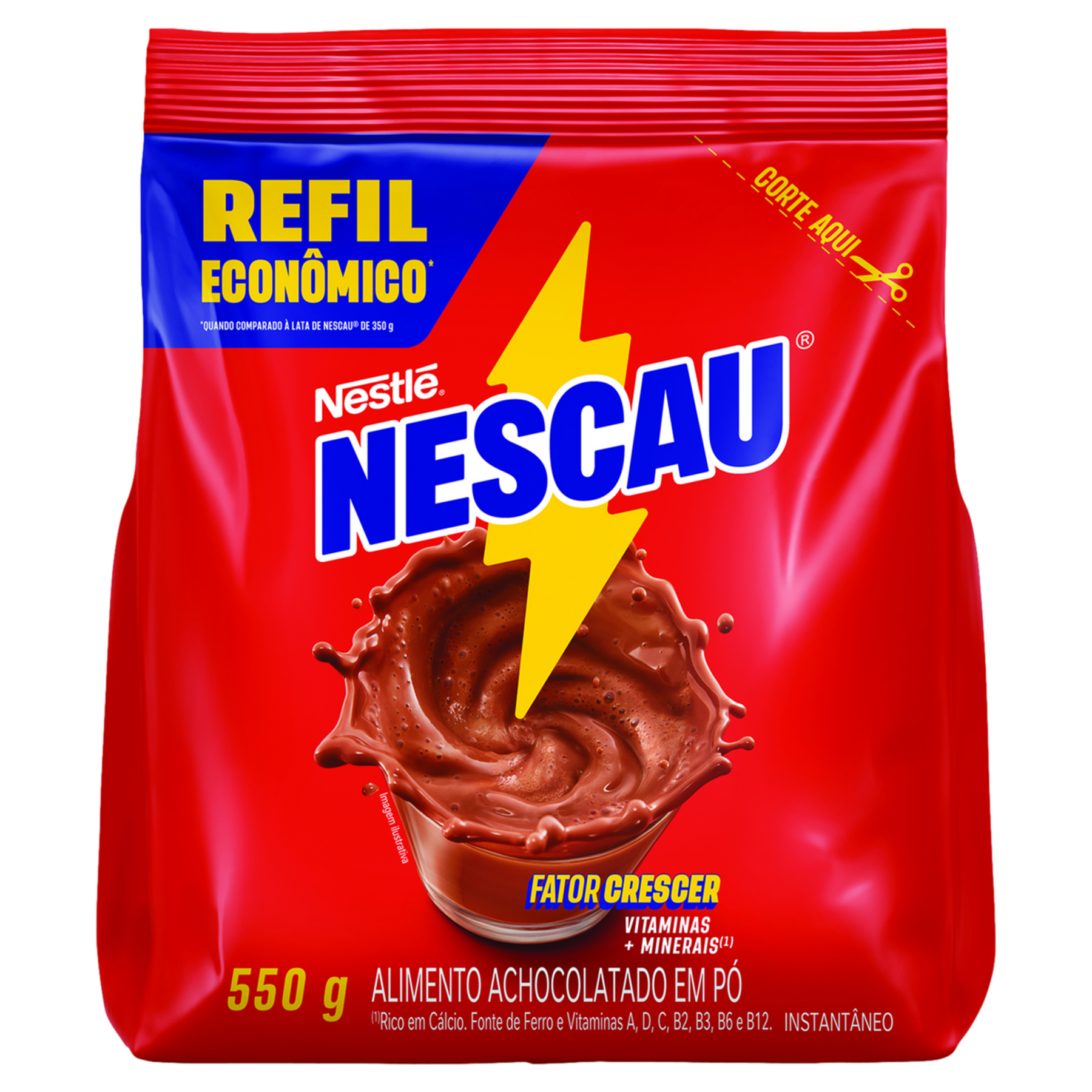 Achocolatado em Pó Nescau 550g