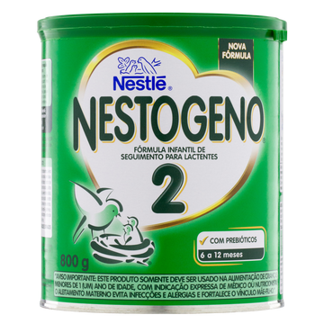 Fórmula Infantil para Lactentes 2 Nestlé Nestogeno Lata 800g