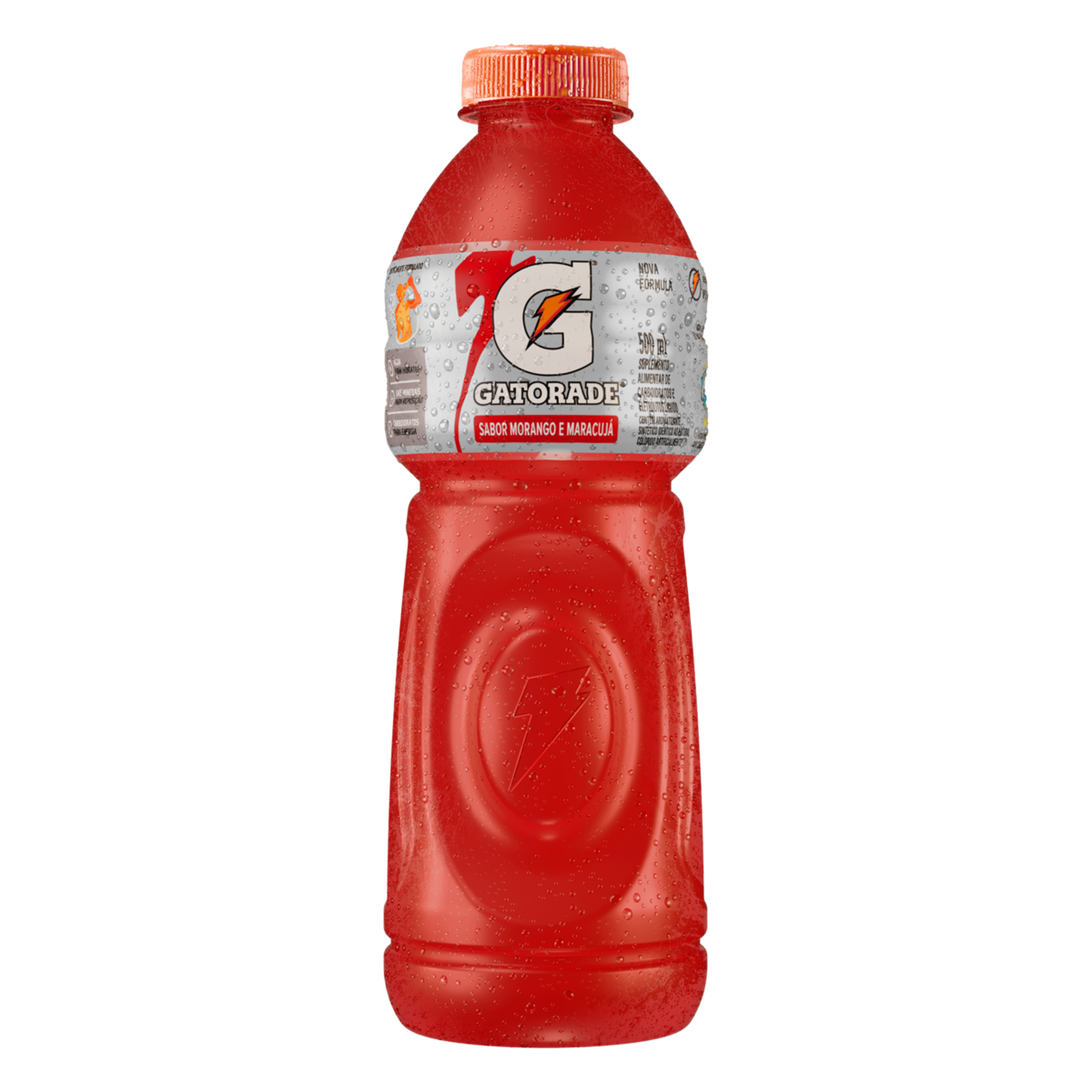 Isotônico Gatorade Morango e Maracujá 500ml Garrafa