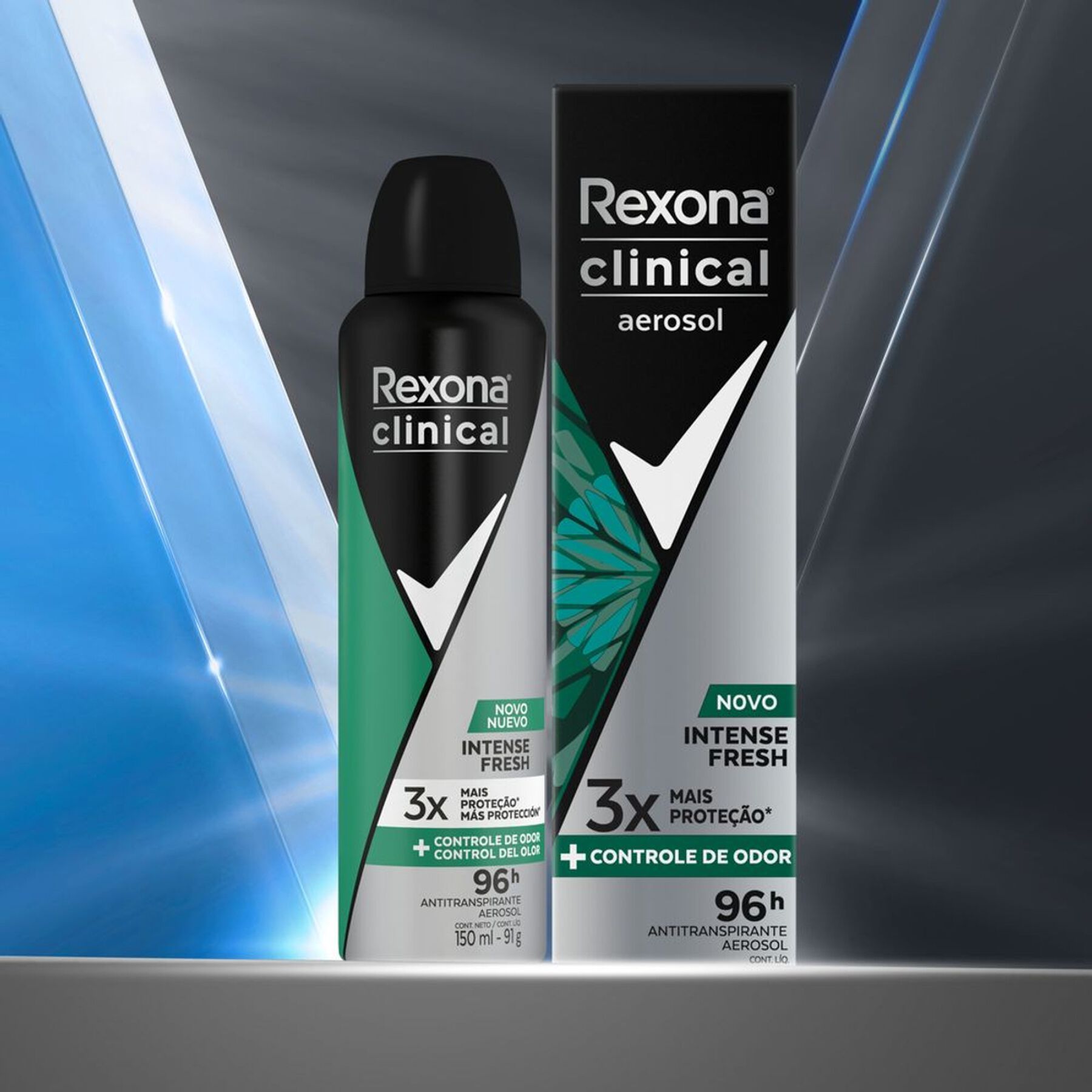 Desodorante Fresh Clinical Intense Rexona 150ml