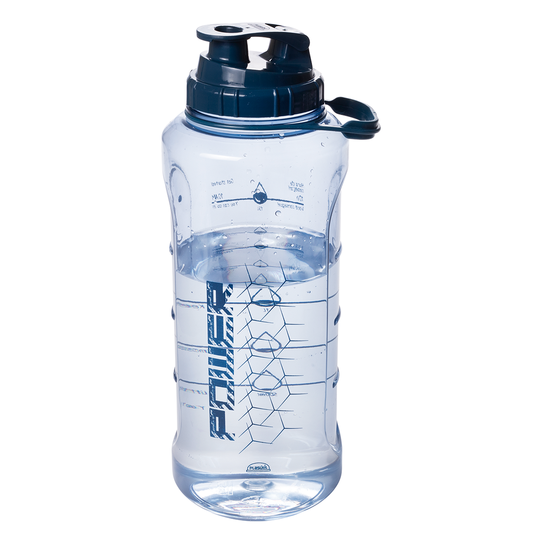 Garrafa Sport Azul Plasútil 2l