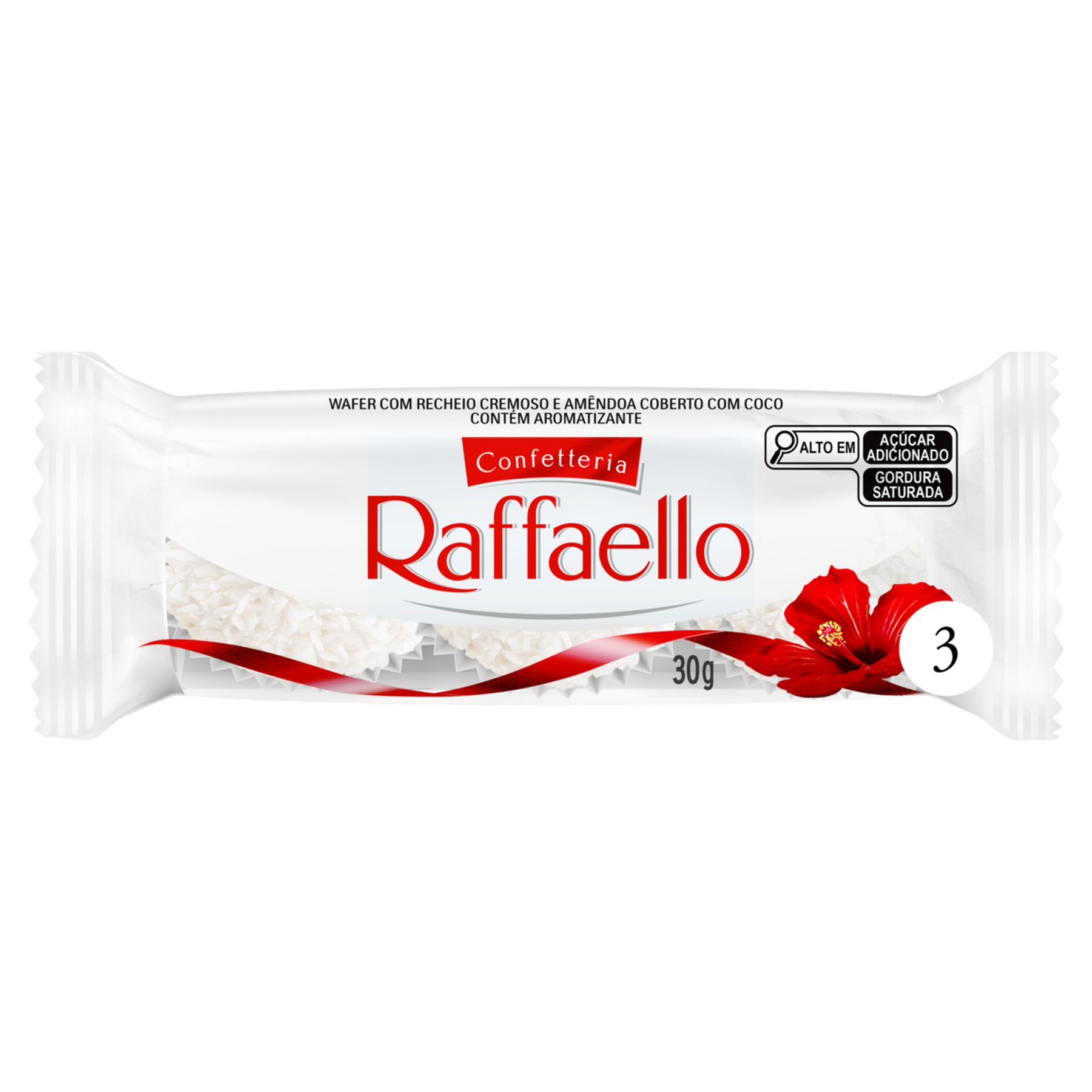 Bombom Raffaello Ferrero C/3 Unidades&nbsp;