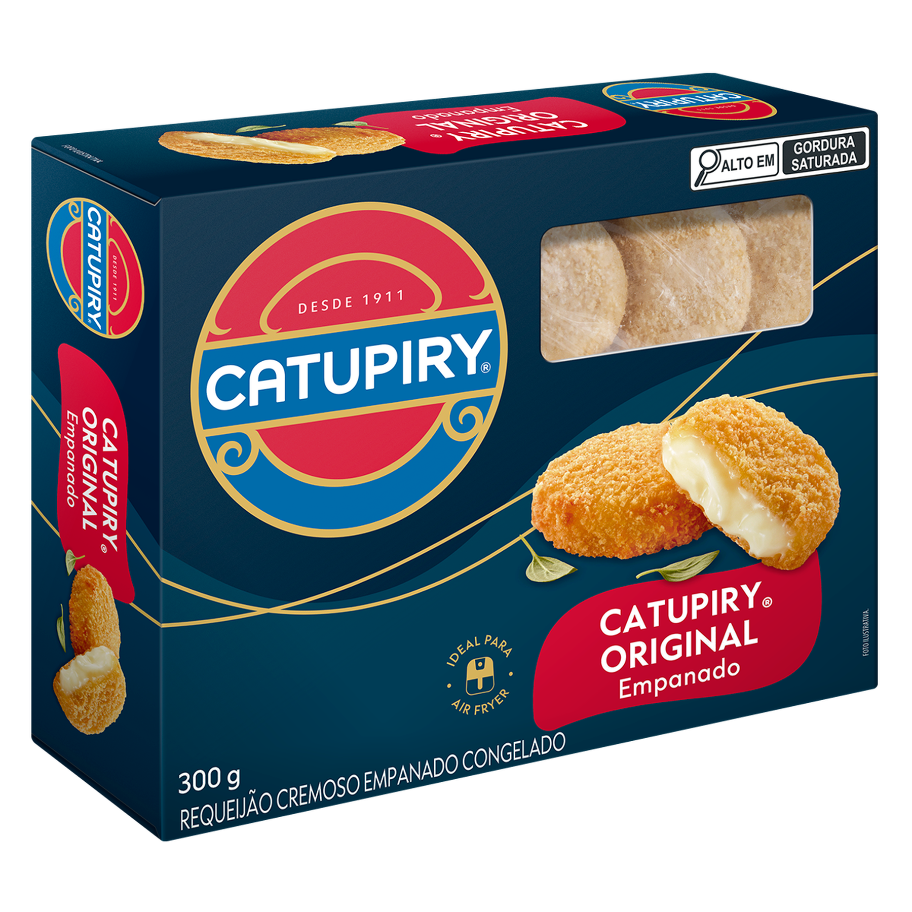 Empanado de Requeij&atilde;o Original Catupiry Caixa 300g