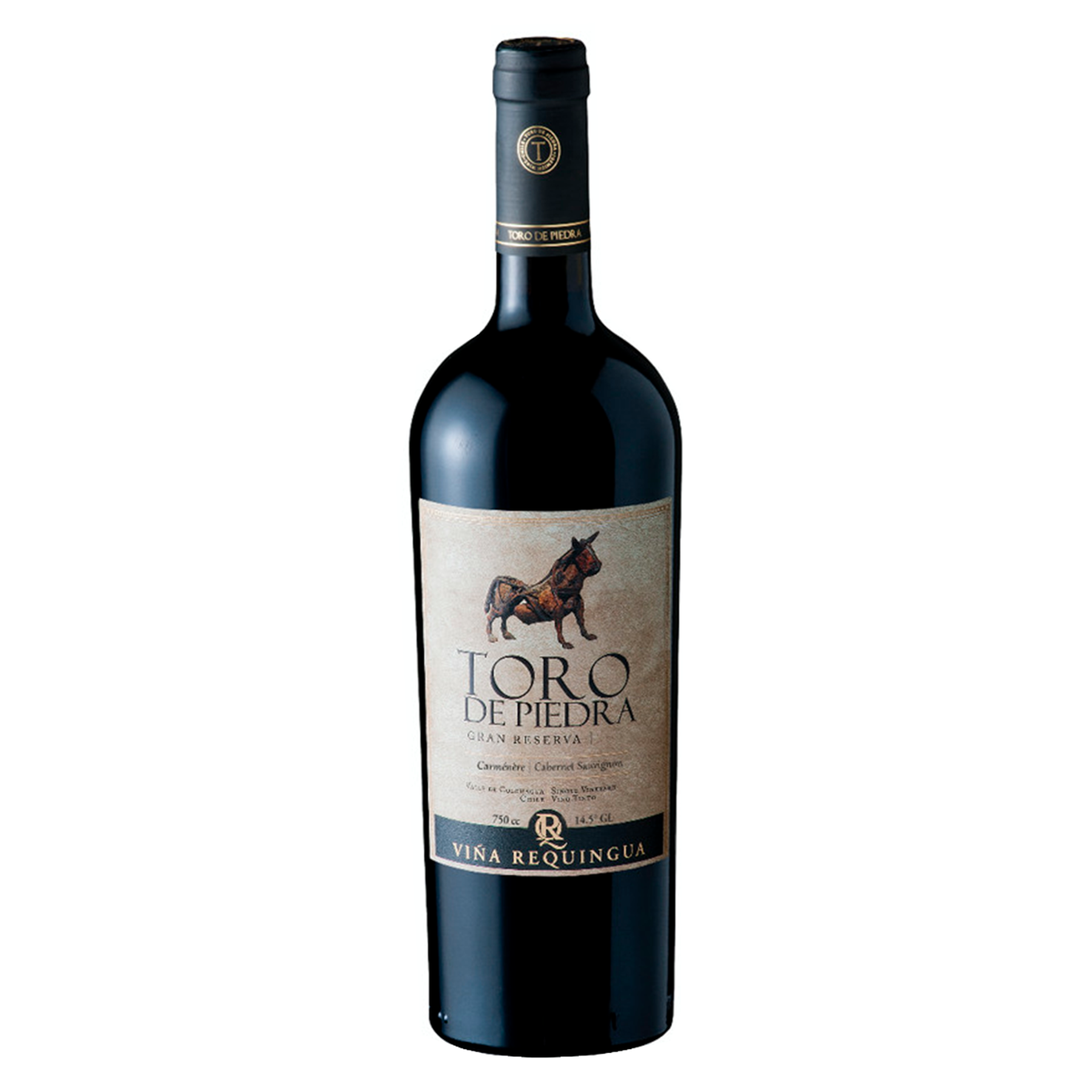Vinho Tinto Carm&eacute;n&egrave;re Gran Reserva Toro de Piedra Garrafa 750ml