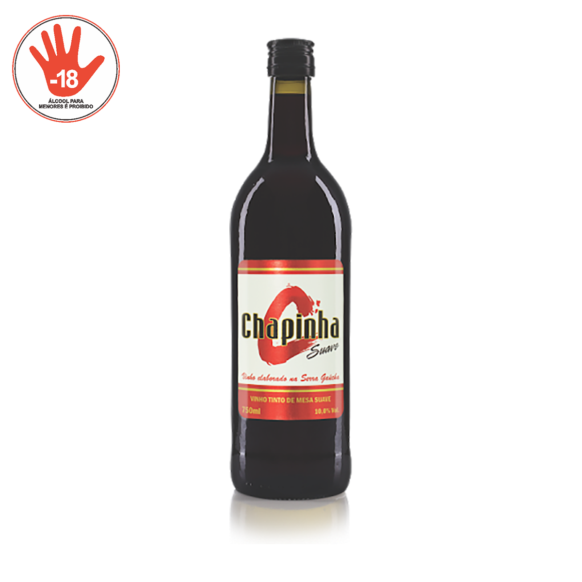 Vinho Tinto Suave Chapinha Garrafa 750ml