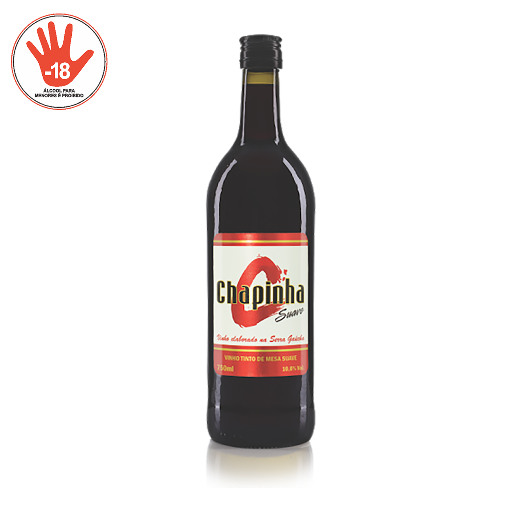 Vinho Tinto Suave Chapinha Garrafa 750ml