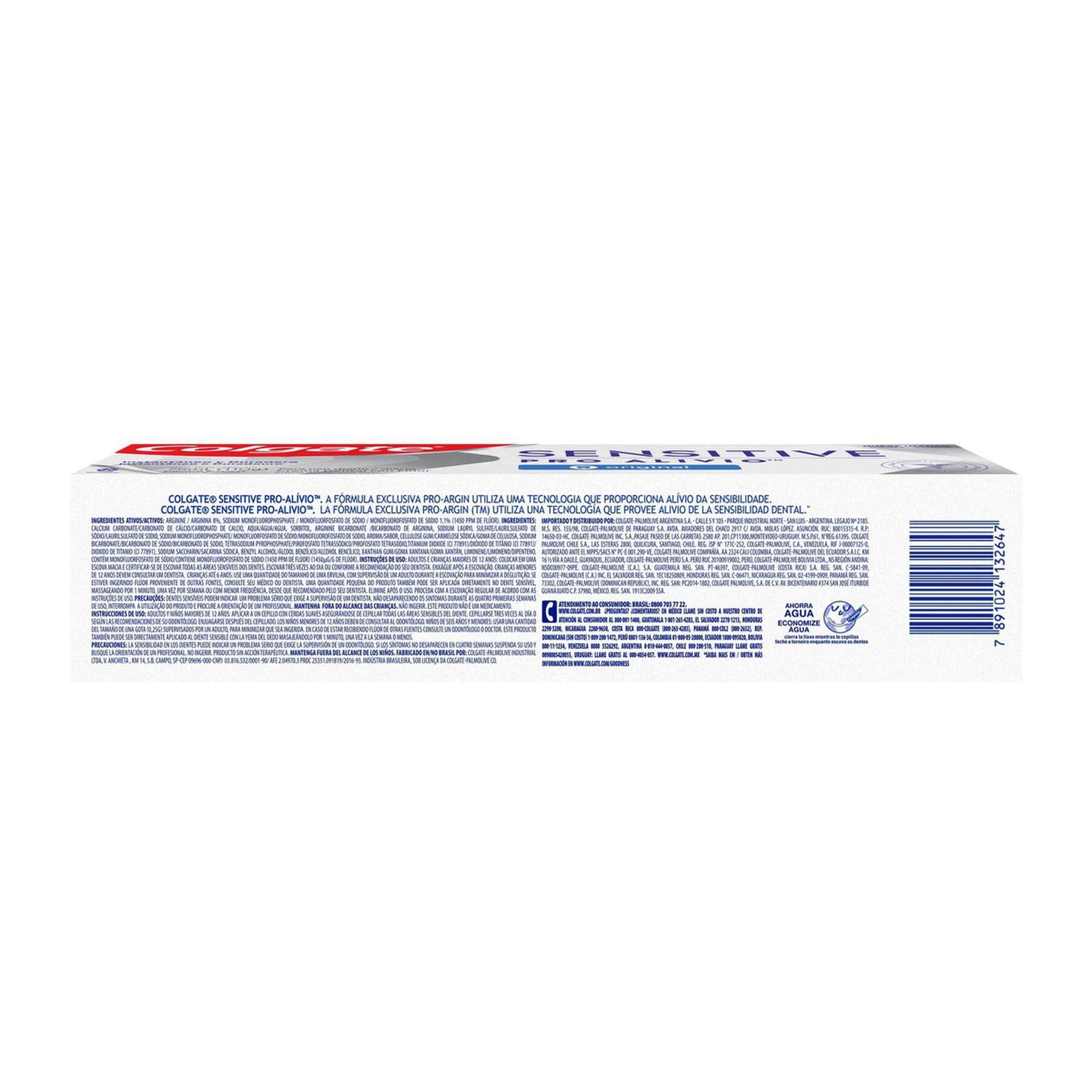 Creme Dental para Sensibilidade Colgate Sensitive Pro Alívio Original 110g